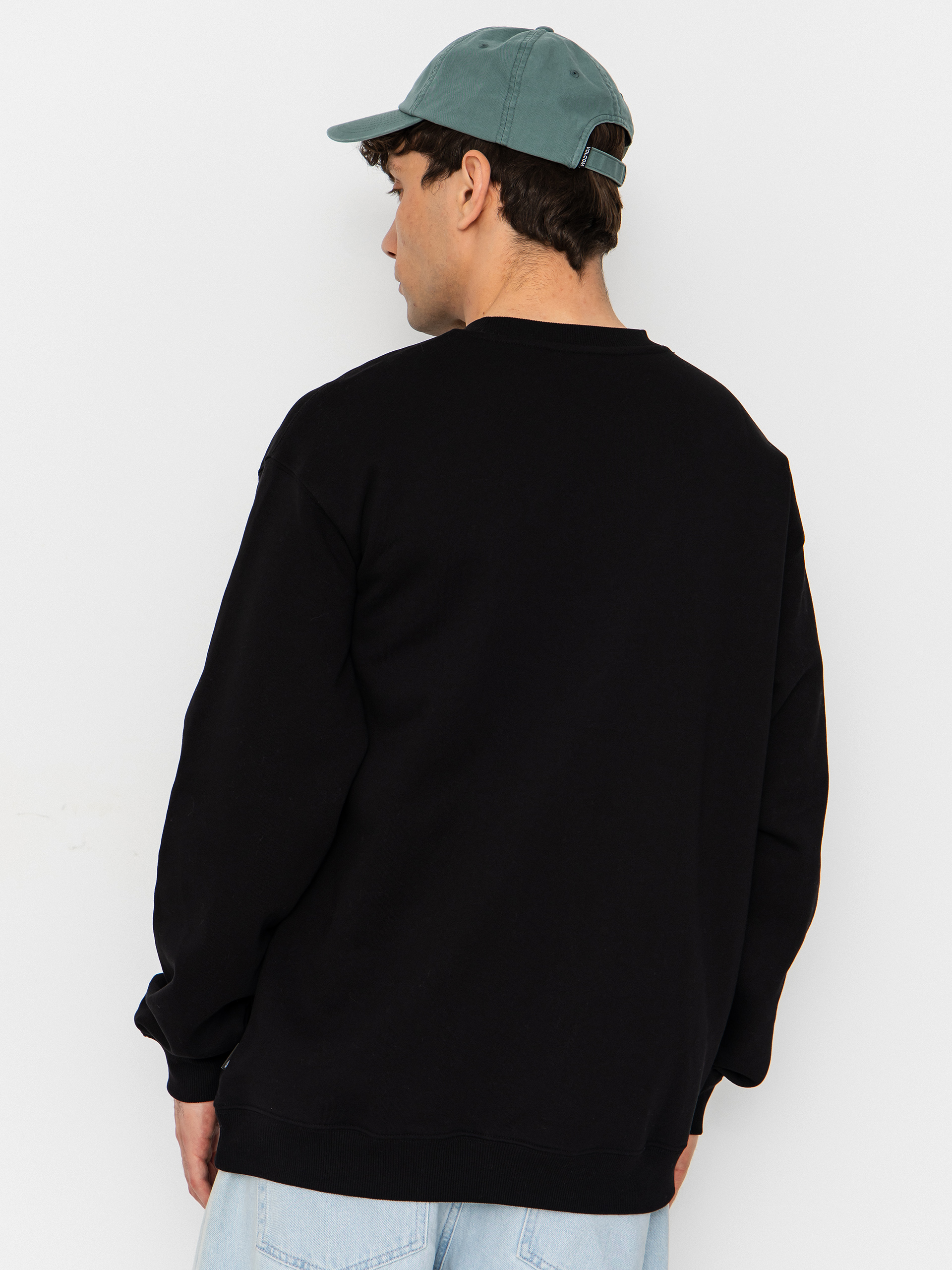 Суитшърт Volcom Single Stone Crew (black)