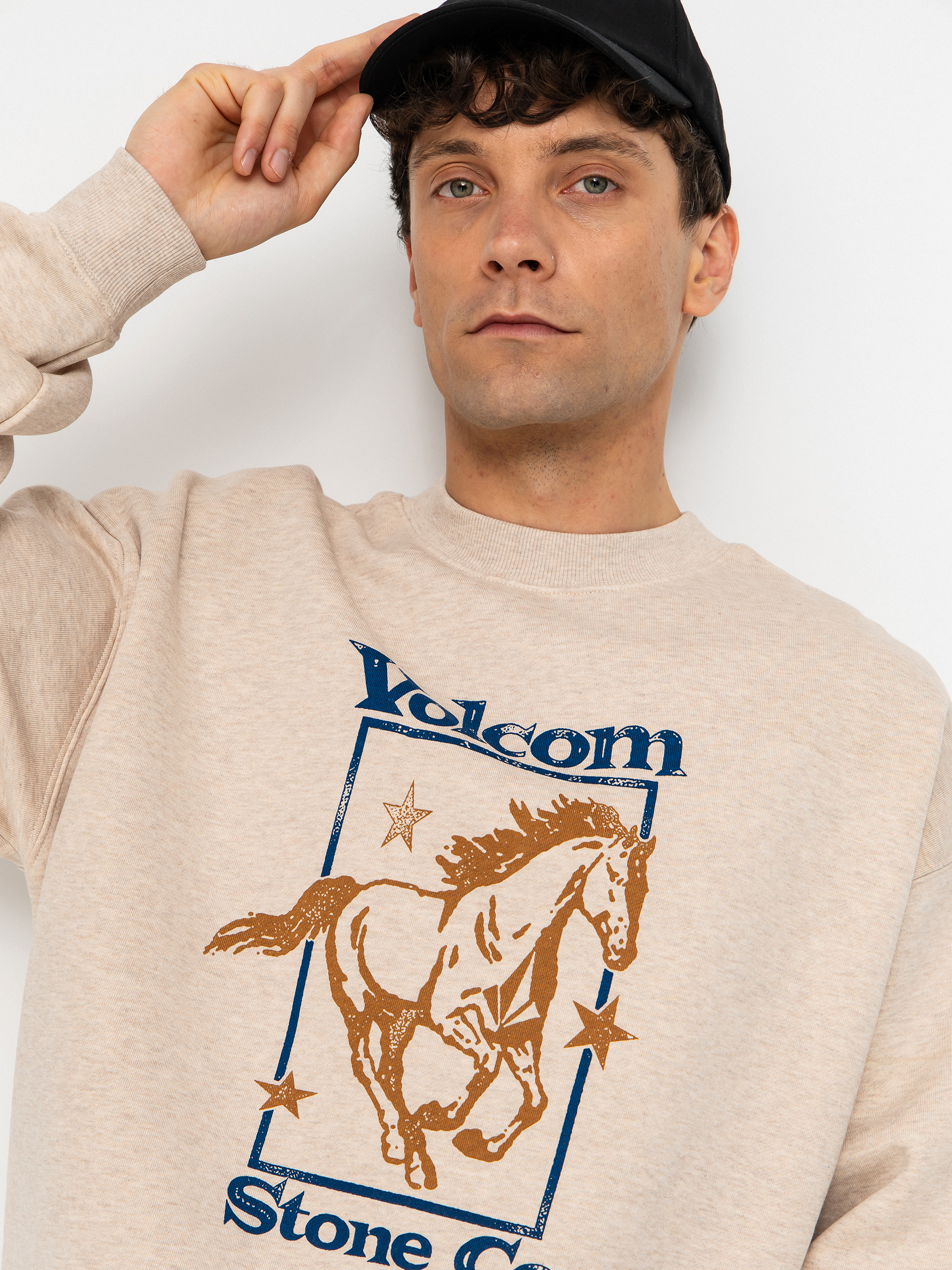 Суитшърт Volcom Recto Verso Crew (dust heather)