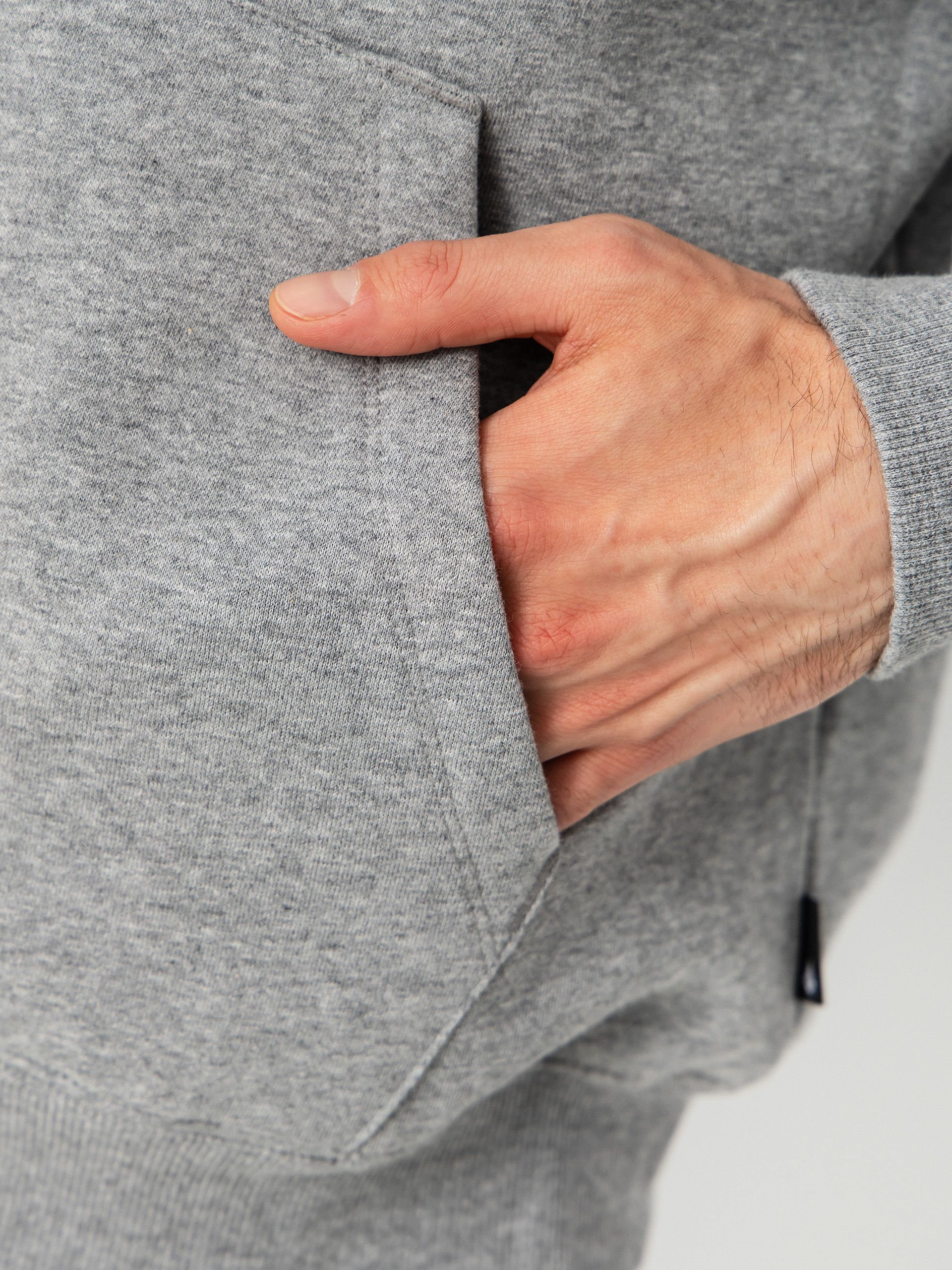 Суитшърт Volcom Catastrophy ZIP (heather grey)