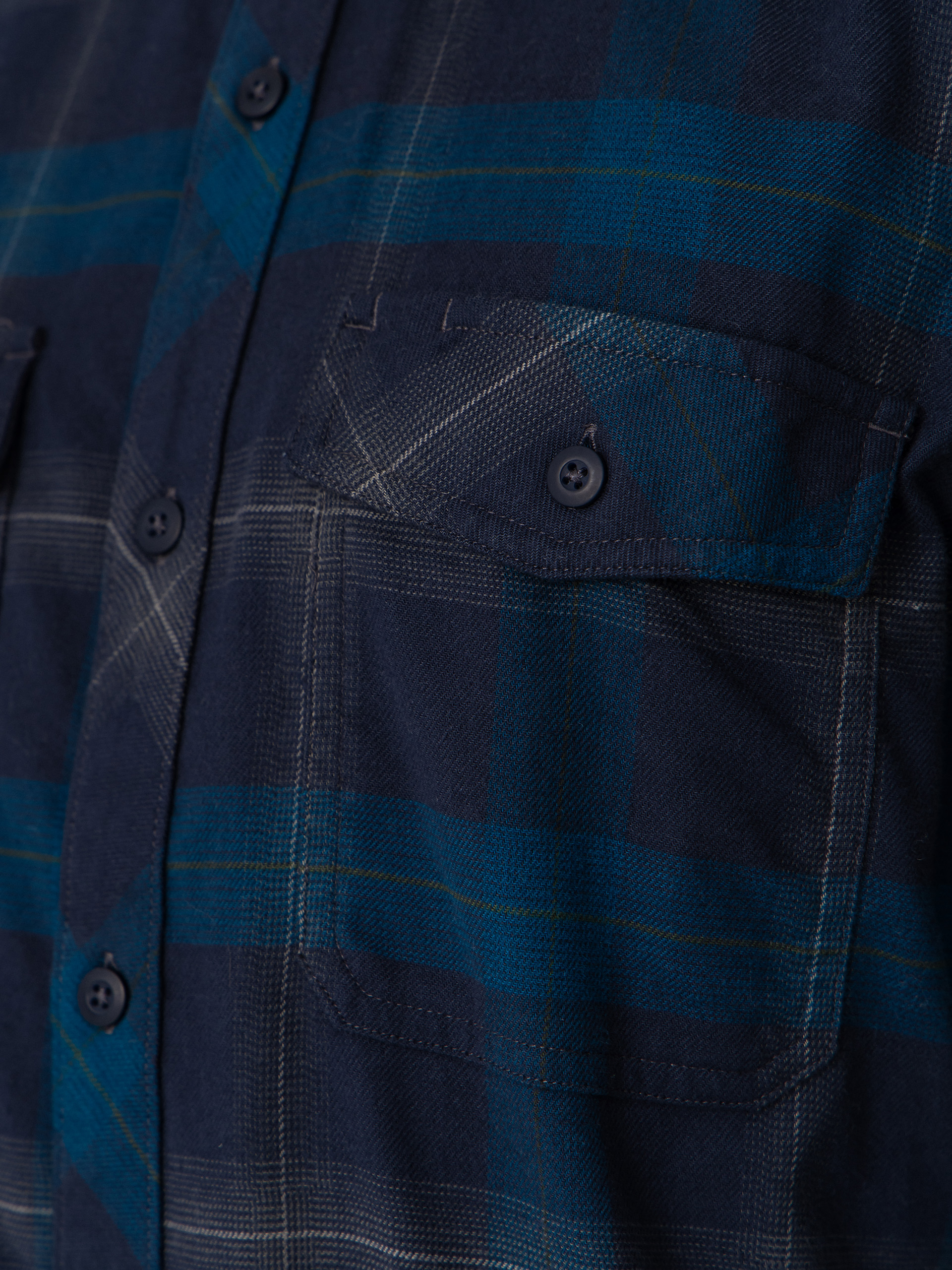 Риза Fox Survivalist Core Flannel (midnight)