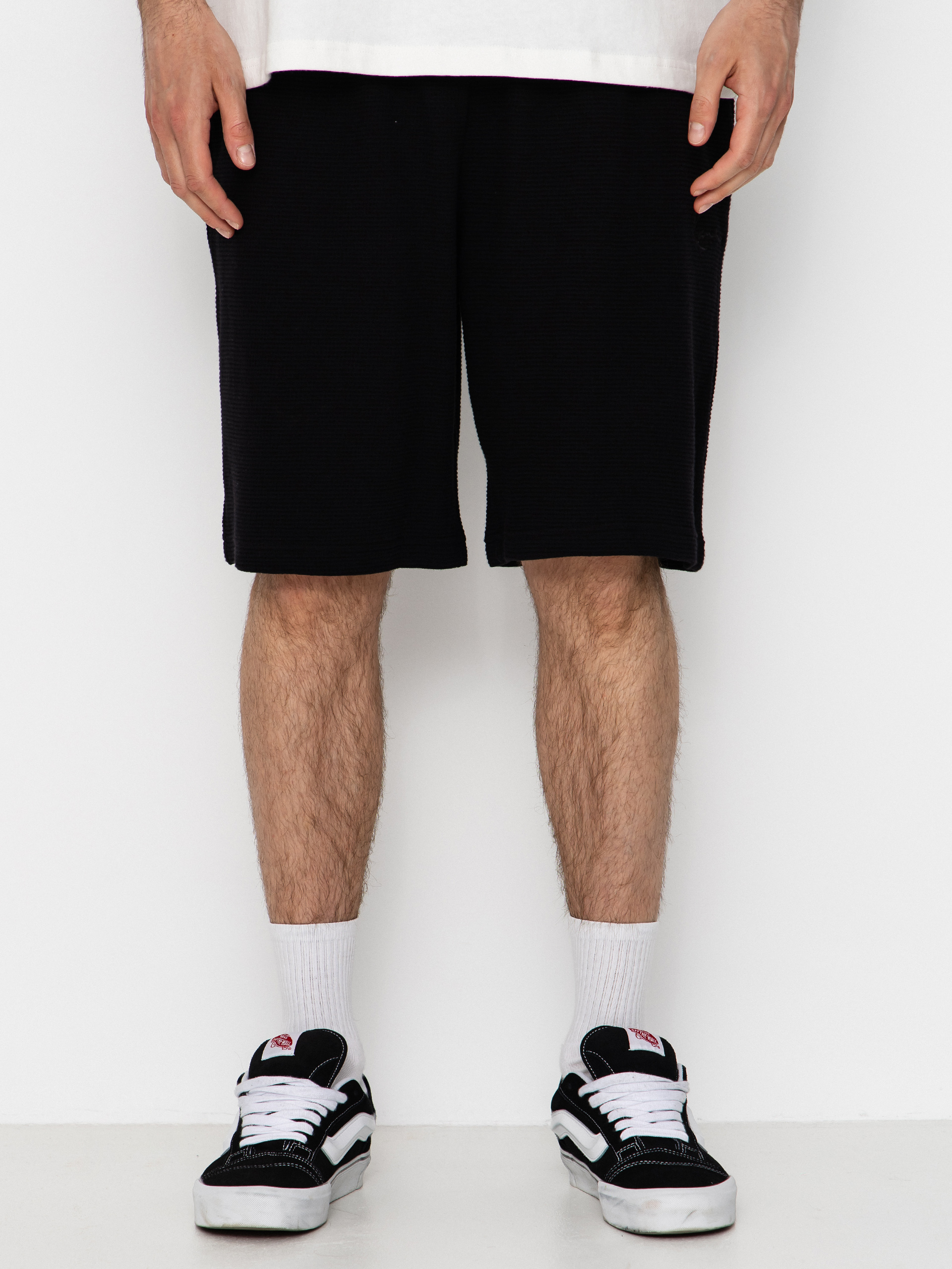 Къси панталони Karl Kani Signature Waffle (black)