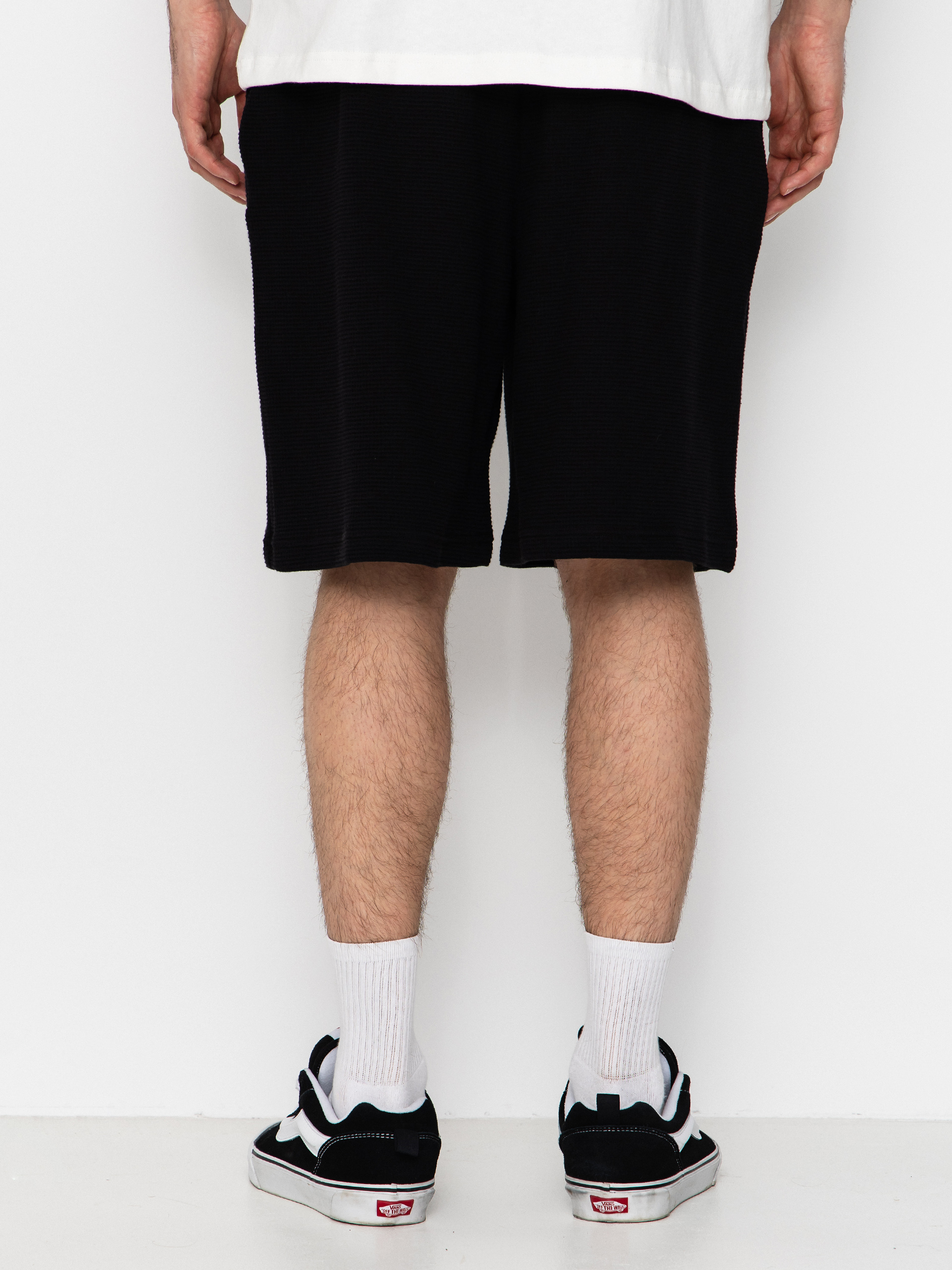Къси панталони Karl Kani Signature Waffle (black)