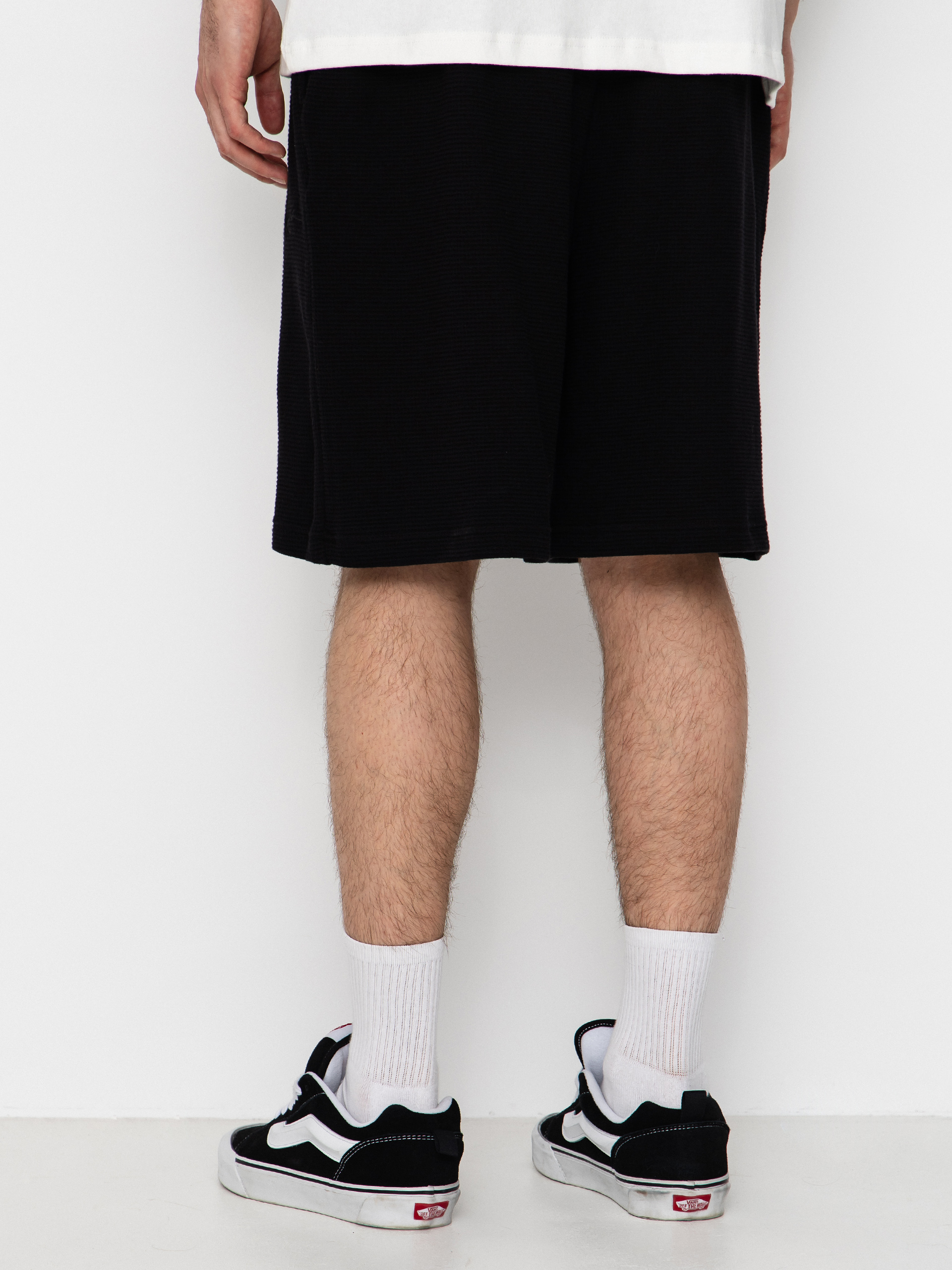 Къси панталони Karl Kani Signature Waffle (black)