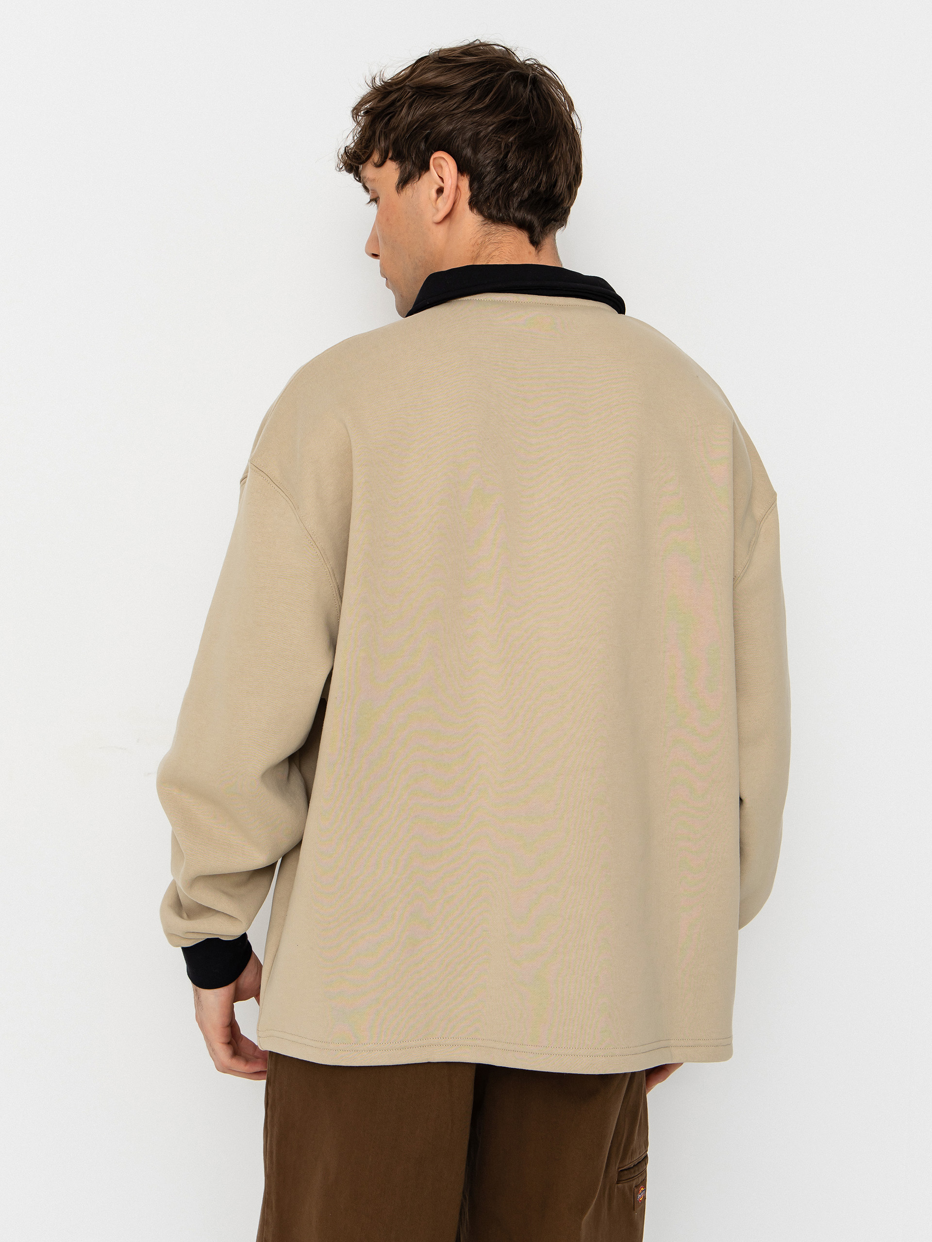 Суитшърт Santa Cruz Out Of Time Strip 1/4 Zip (stone grey)