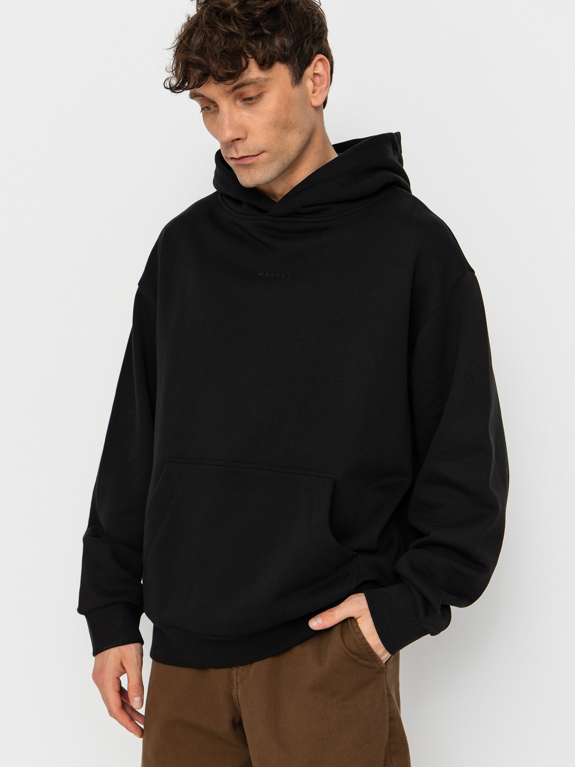 Суитшърт с качулка Oakley Sandboard HD (pitch black)