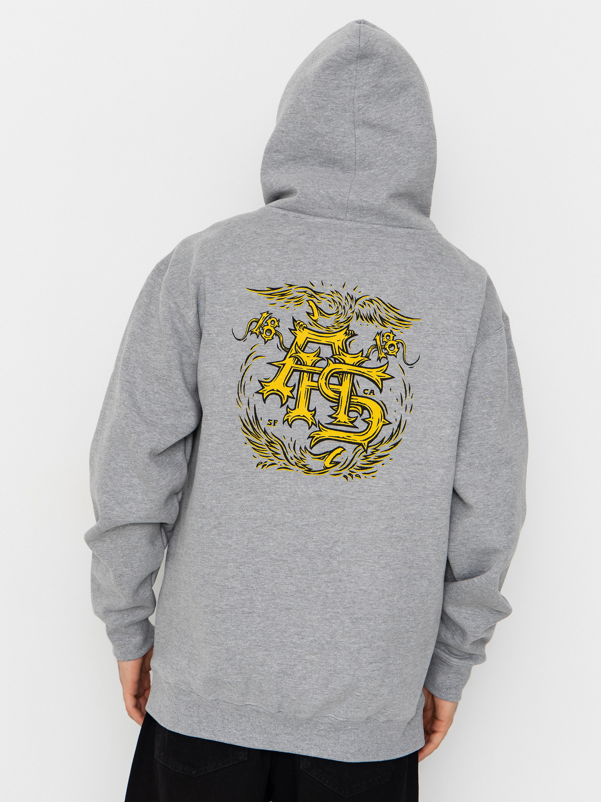 Суитшърт Antihero Customs (heather grey)
