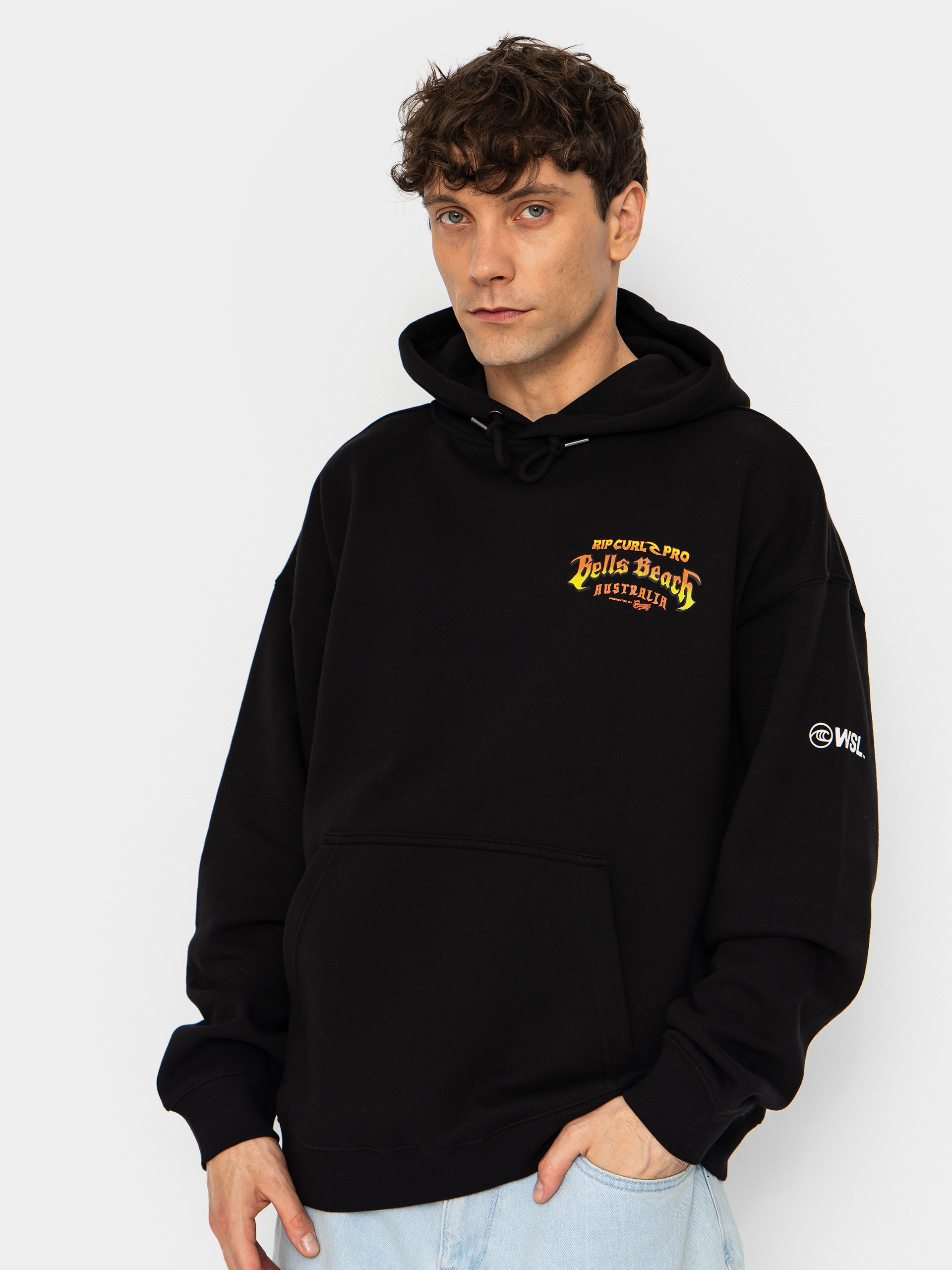 Суитшърт с качулка Rip Curl Bells Pro 26 HD (black)