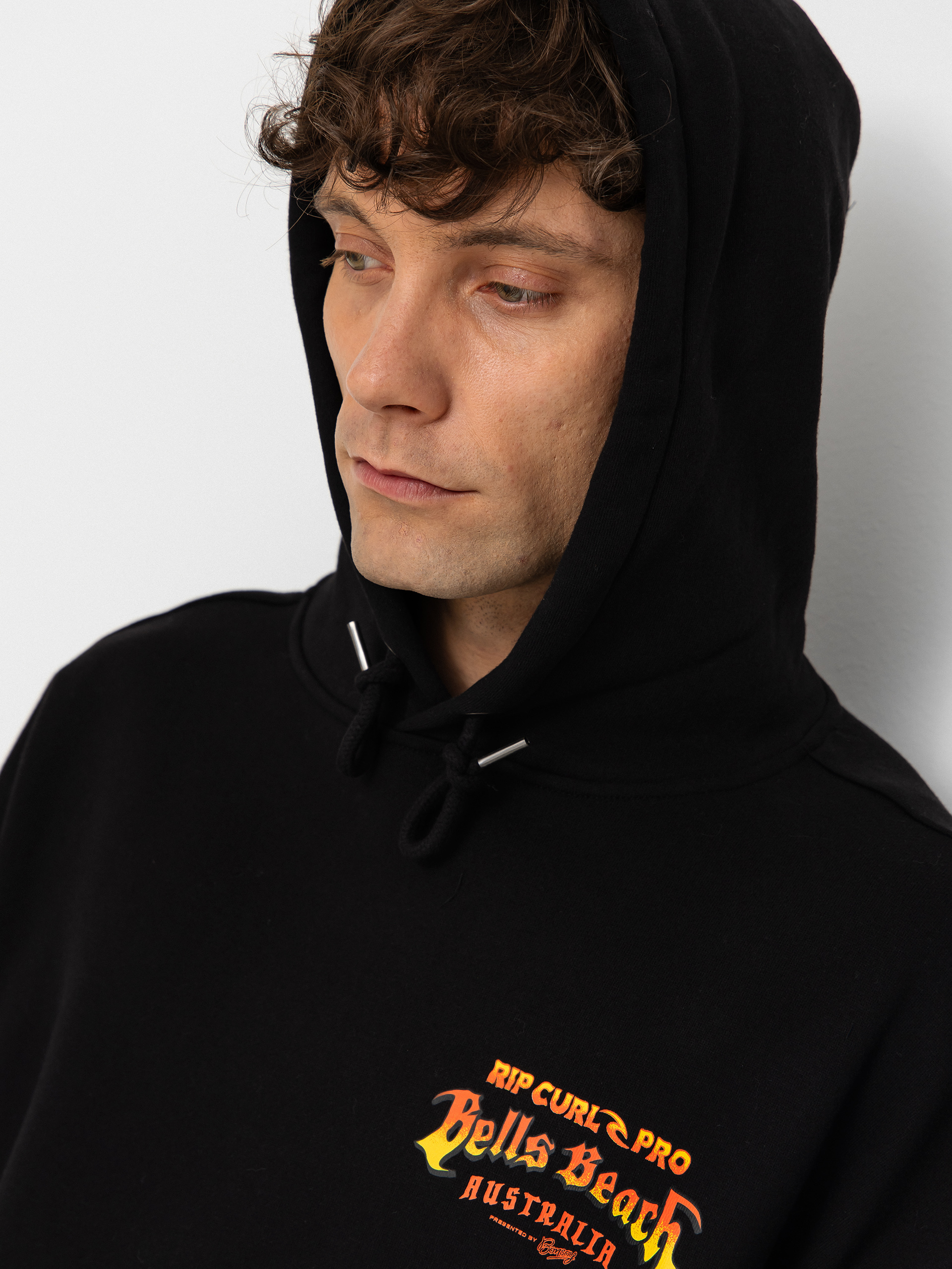 Суитшърт с качулка Rip Curl Bells Pro 26 HD (black)