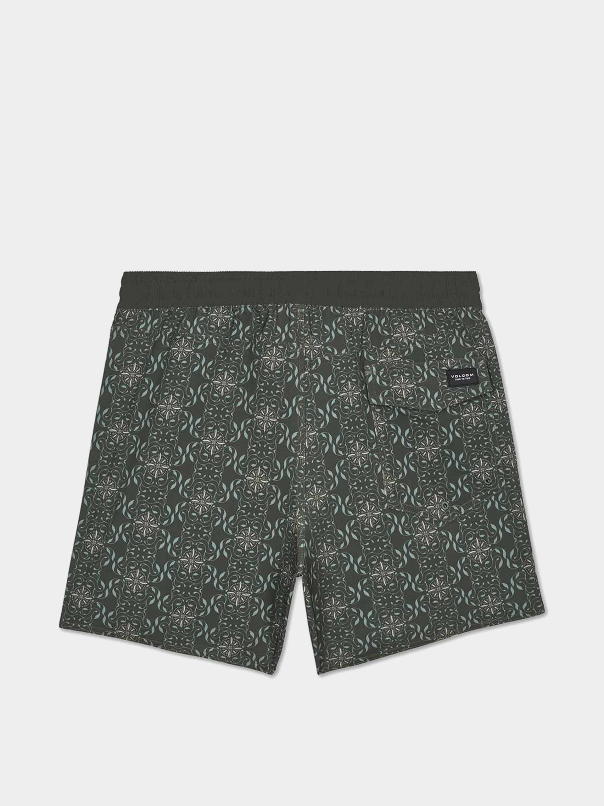Къси панталони Volcom Lido Print Trunk 16 (squadron green)