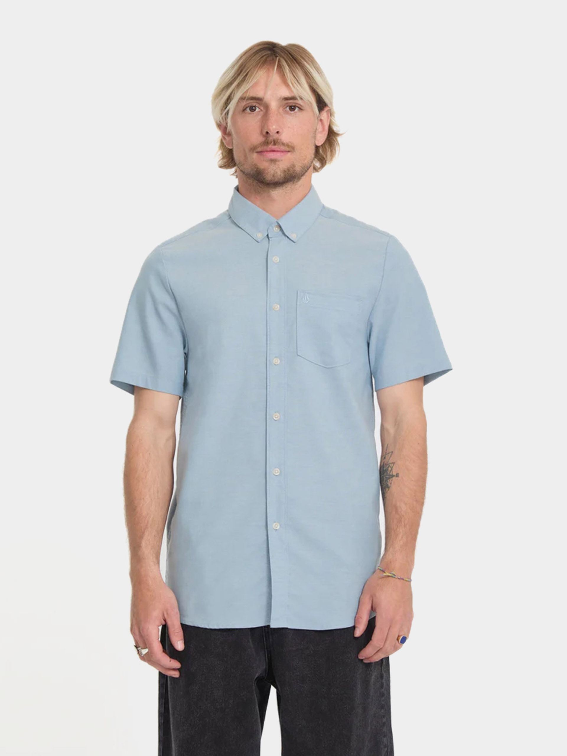 Риза Volcom Everett Oxford (wrecked indigo)