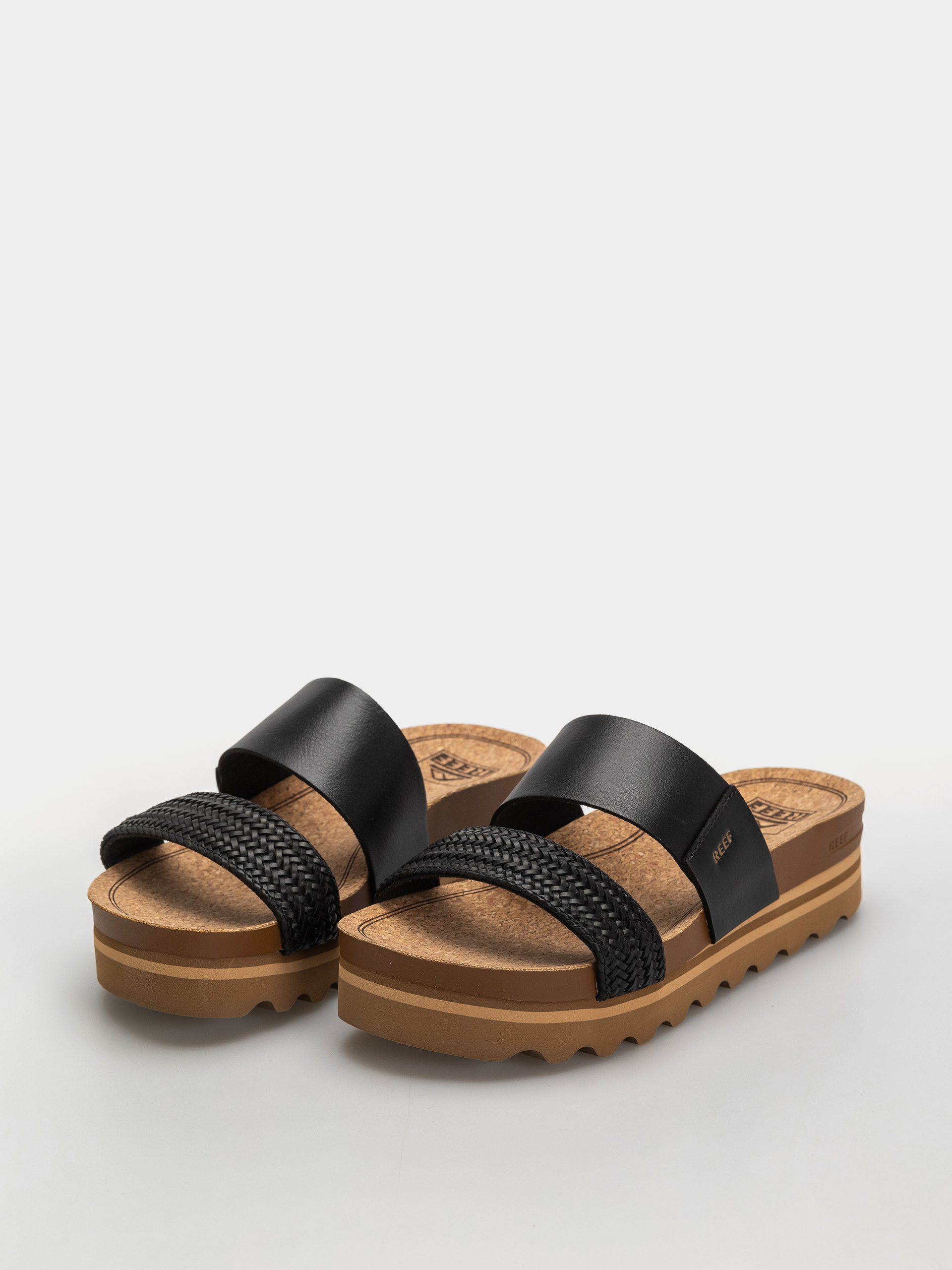 Чехли Reef Cushion Vista Hi Wmn (black braid)