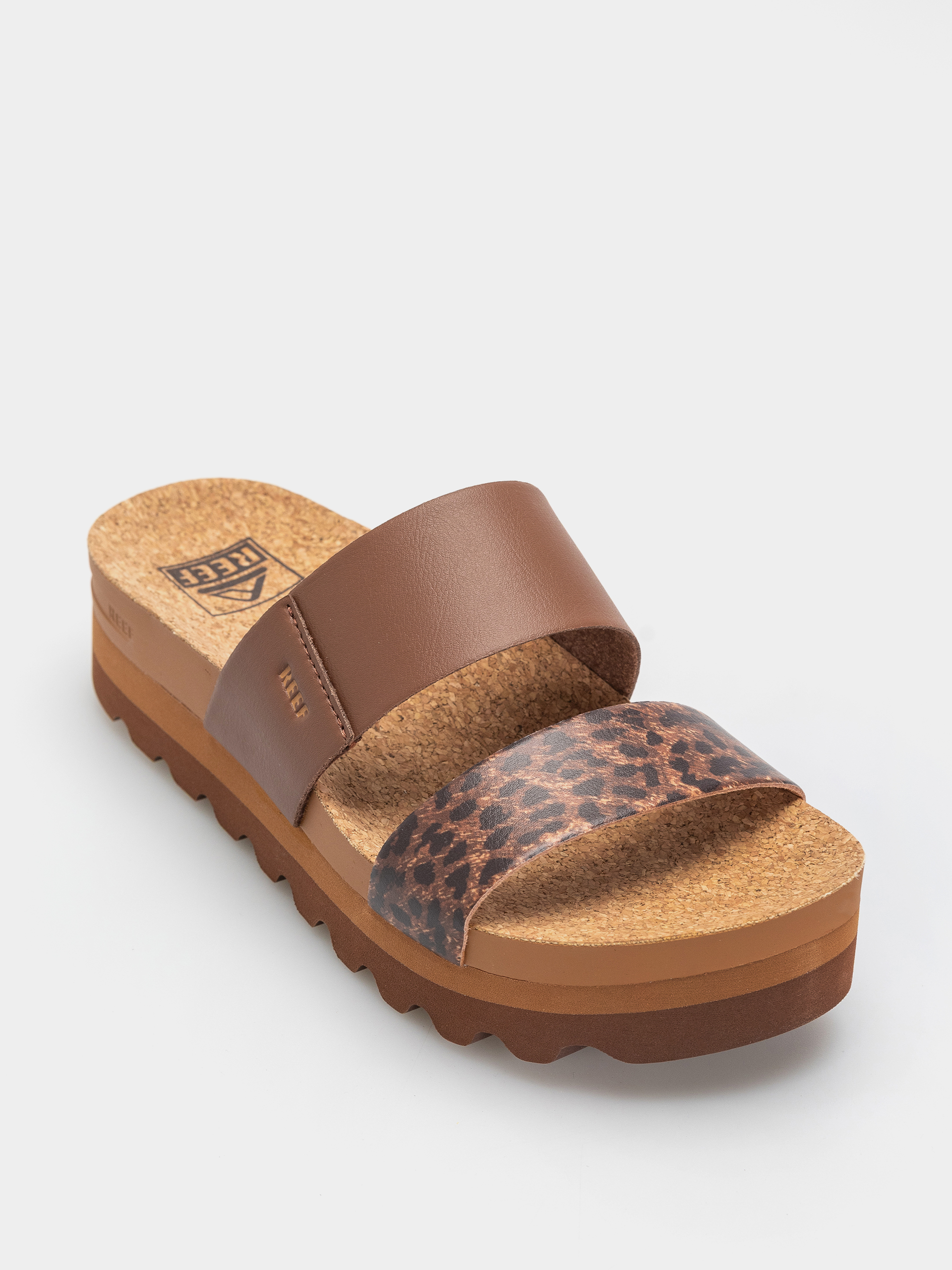 u0427u0435u0445u043bu0438 Reef Cushion Vista Hi Wmn (brown/leopard)