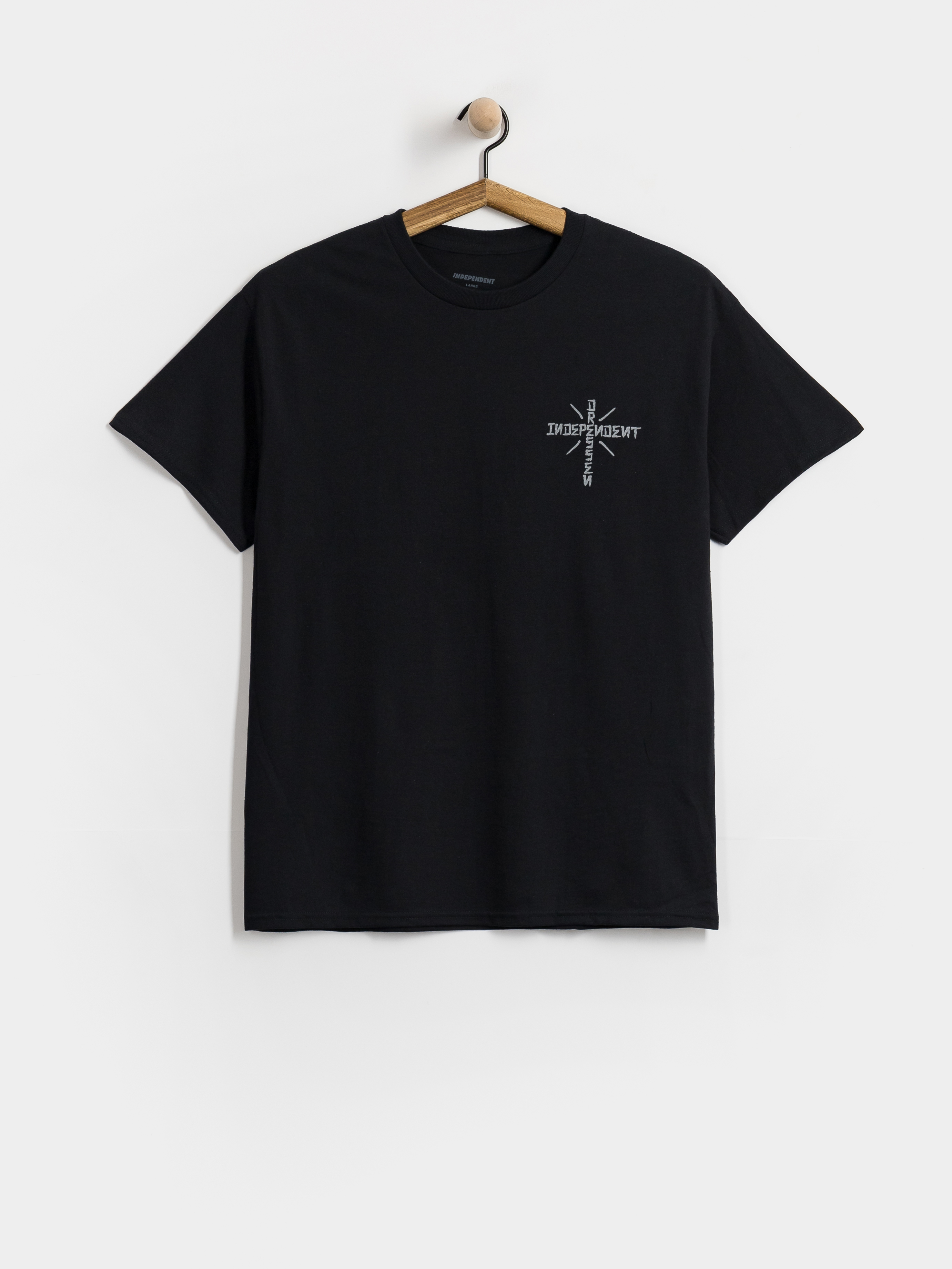 Тениска Independent Dressen Skull Rose (black)