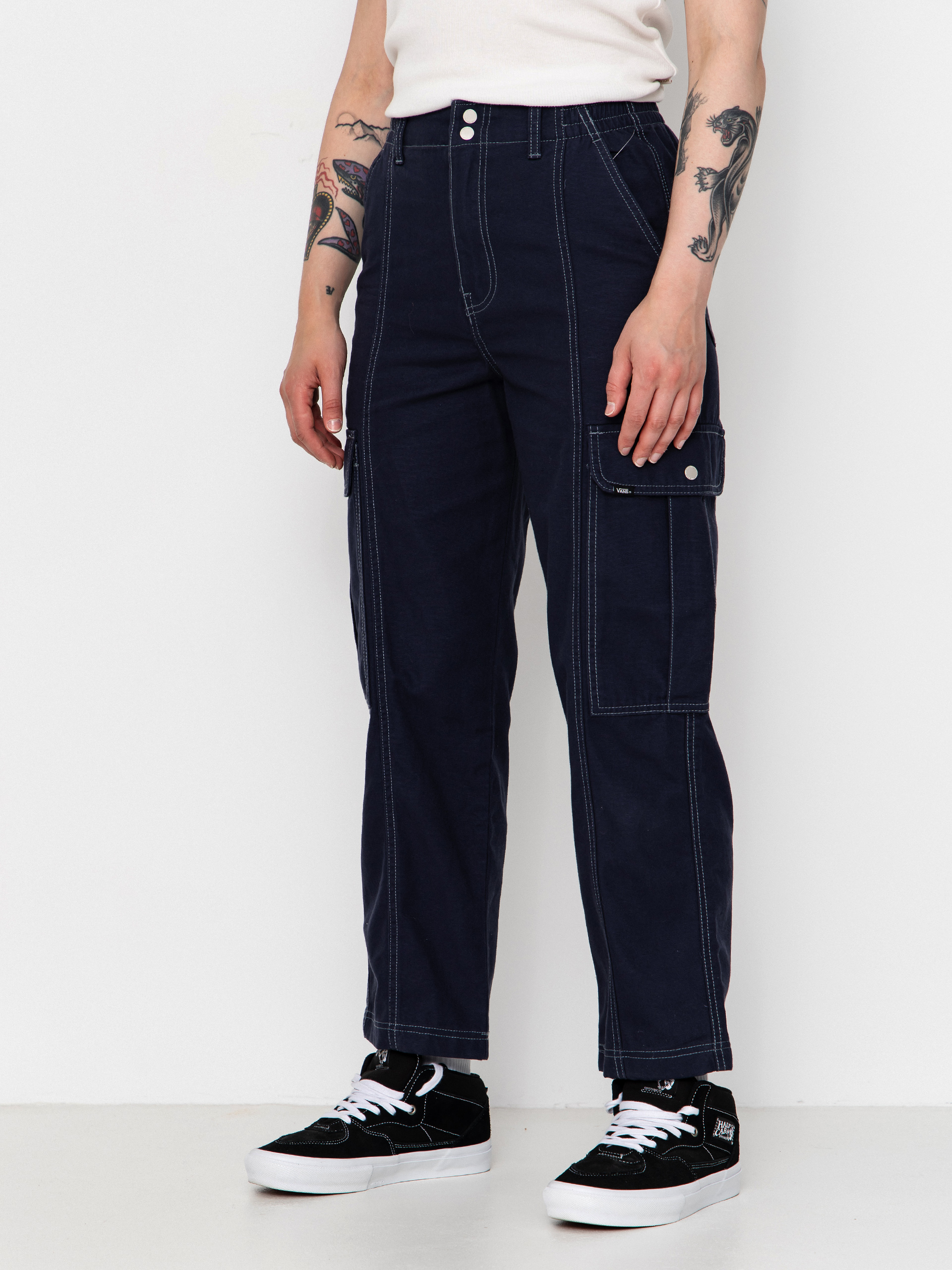 Панталони Vans 6Oz Canvas Sidewalk Wmn (parisian night)