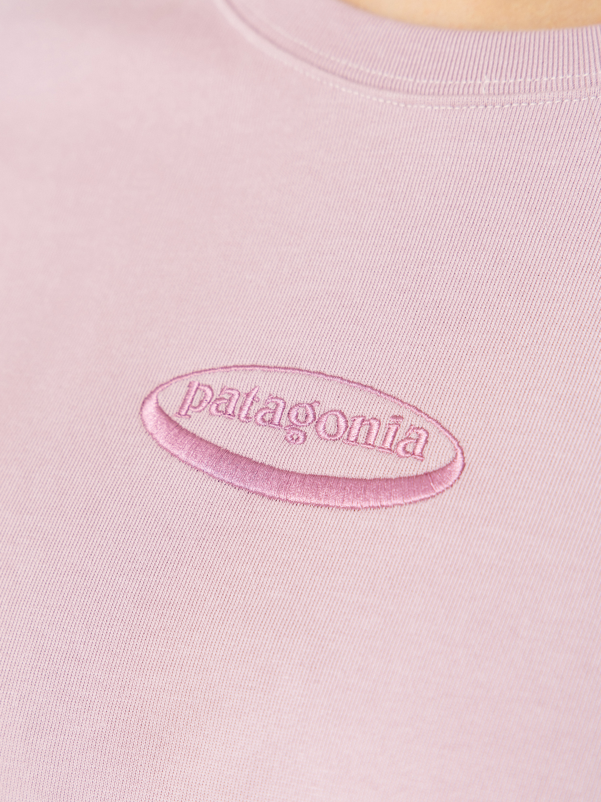 Суитшърт Patagonia 95 Oval Logo Daily Wmn (quiet violet)