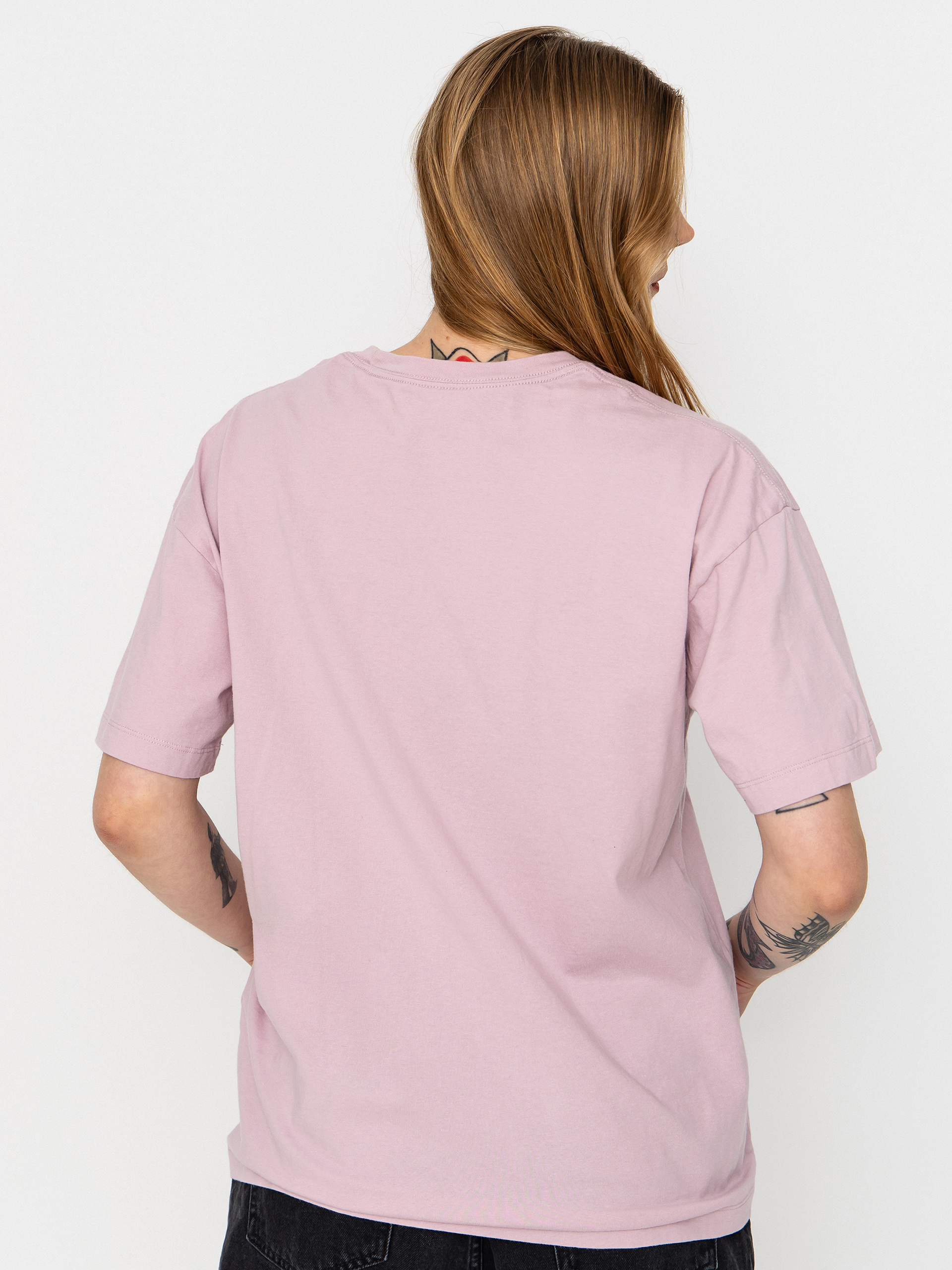 Тениска Patagonia 95 Oval Logo Oversized Wmn (quiet violet)