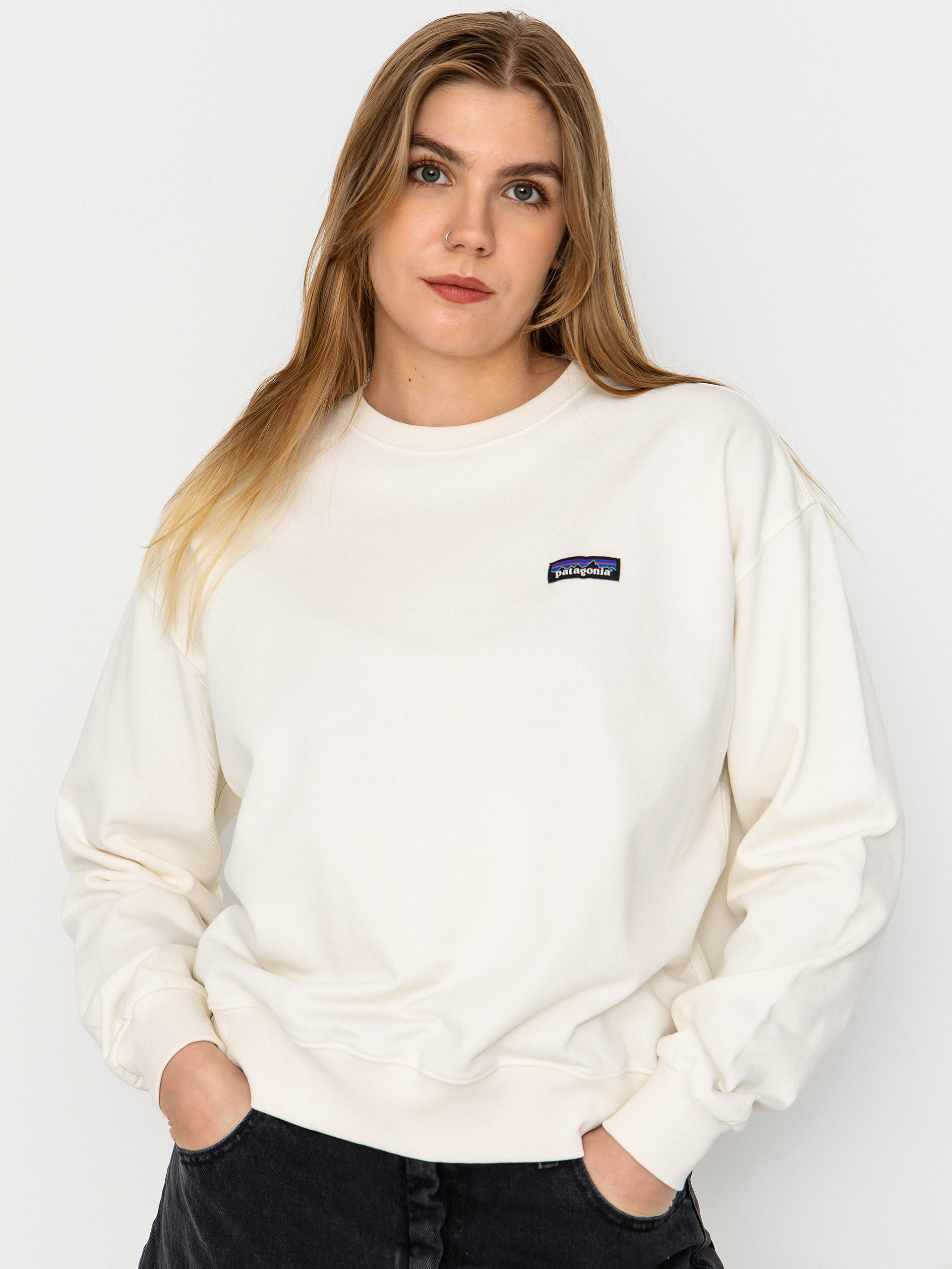 Суитшърт Patagonia Daily Wmn (wool white)