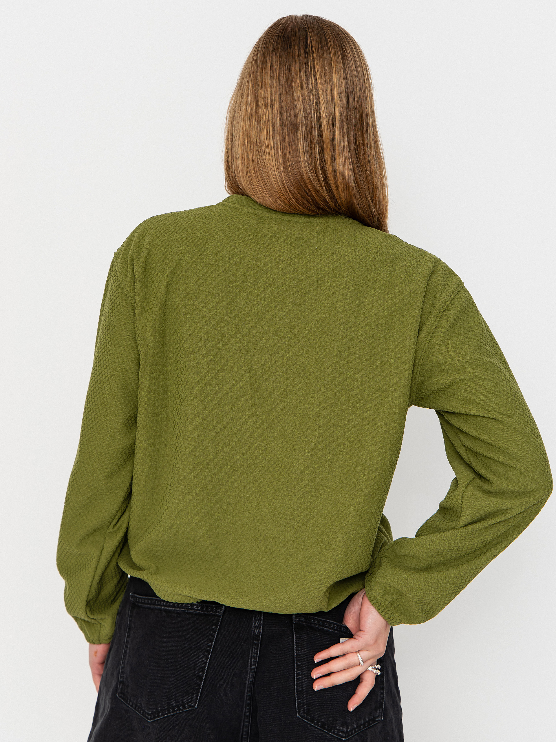 Суитшърт Patagonia Textured Wmn (caper green)
