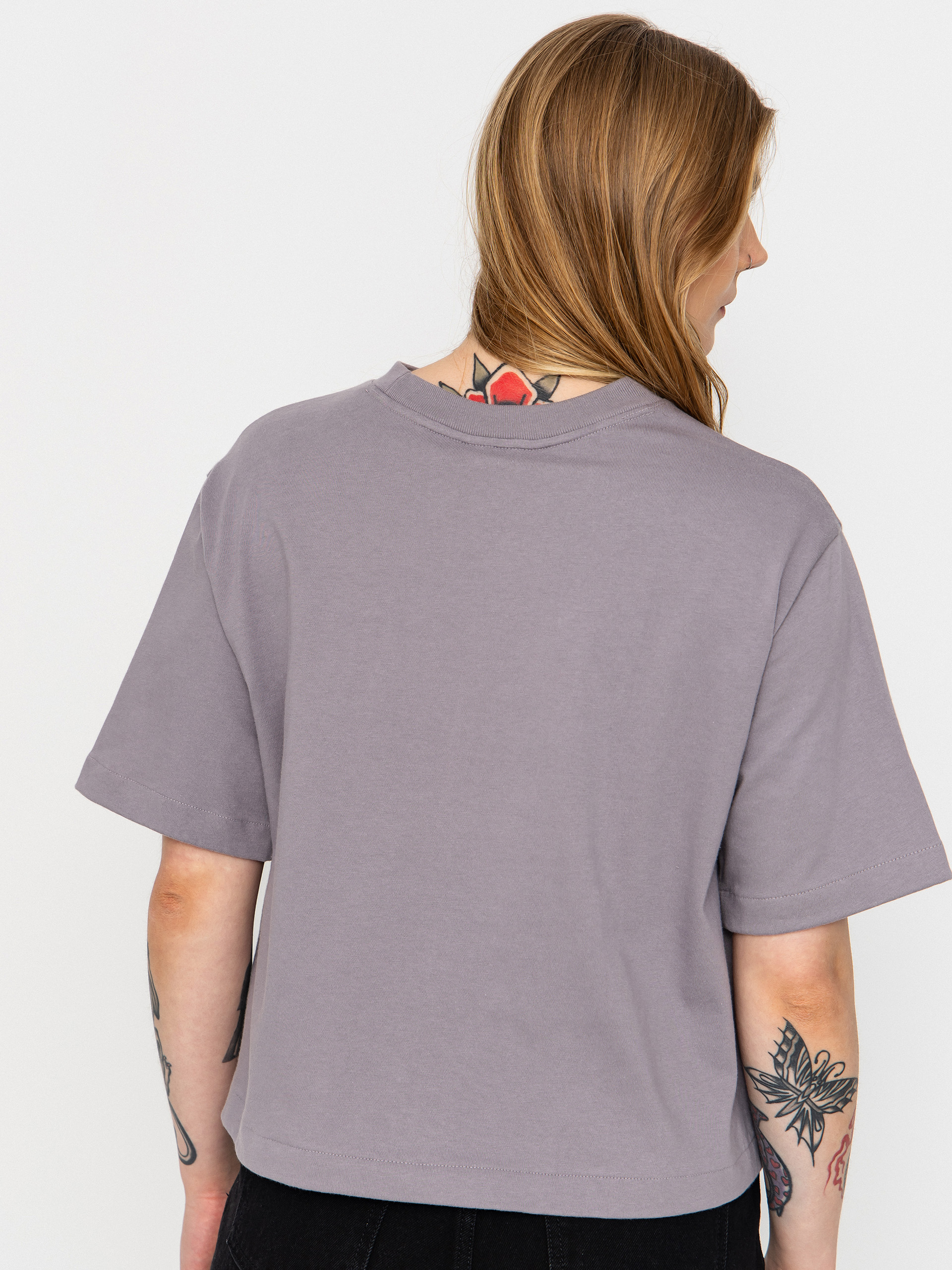 Тениска The North Face Tnf Red Box Boxy Wmn (transcendent gr)