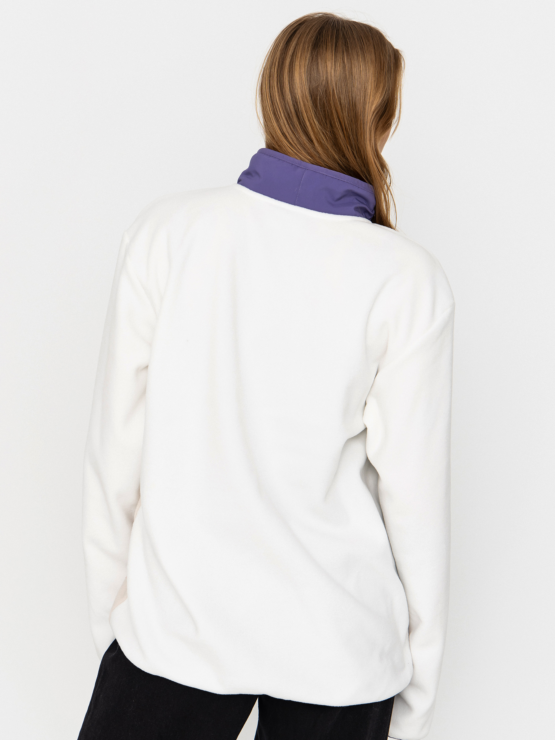 Мъжки Поларени суитшърт Columbia Sequoia Grove Half Zip (sea salt/stormwatch)