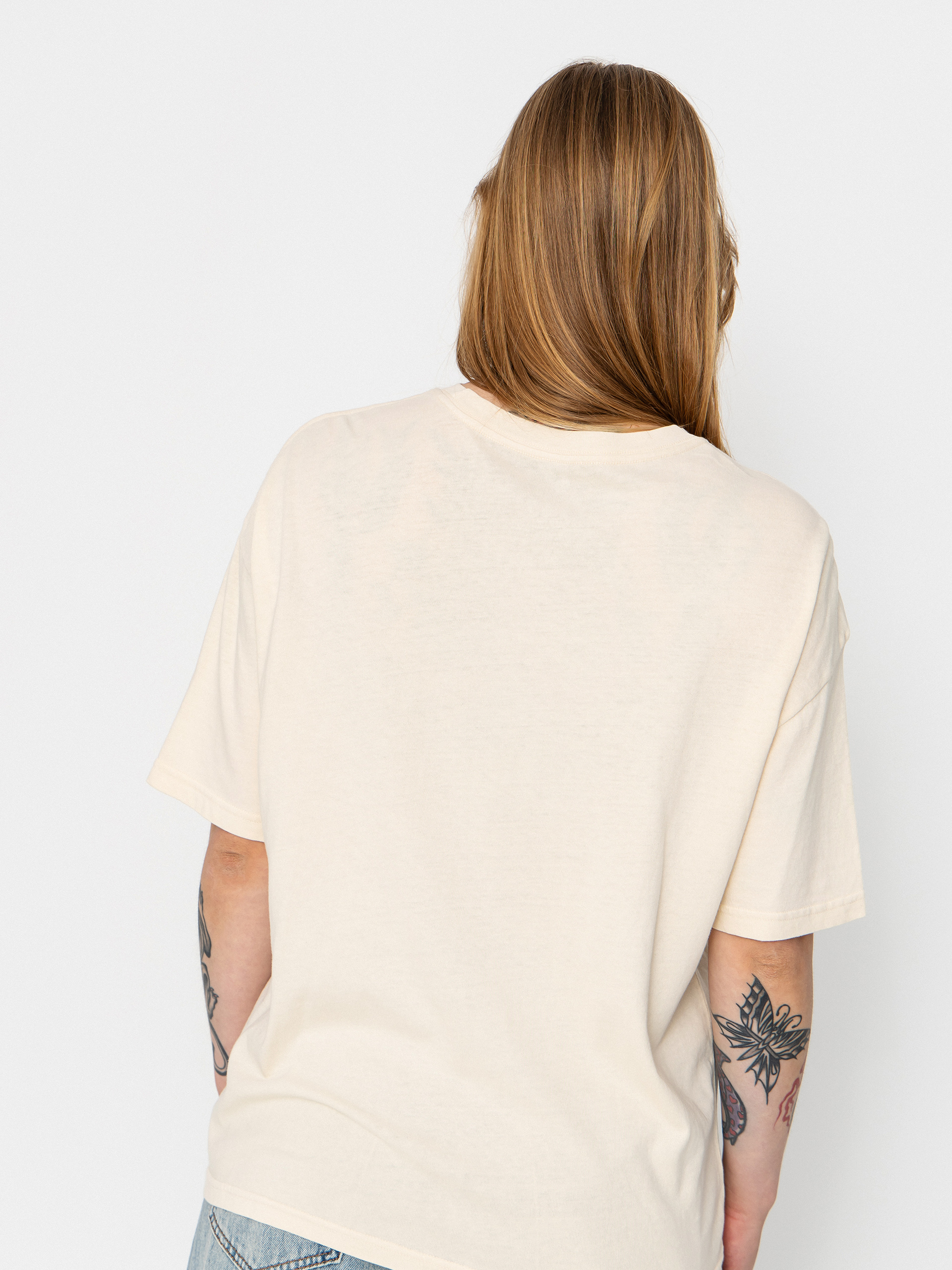 Тениска Brixton Sweet Treat Oversized Bf Wmn (whitecap)