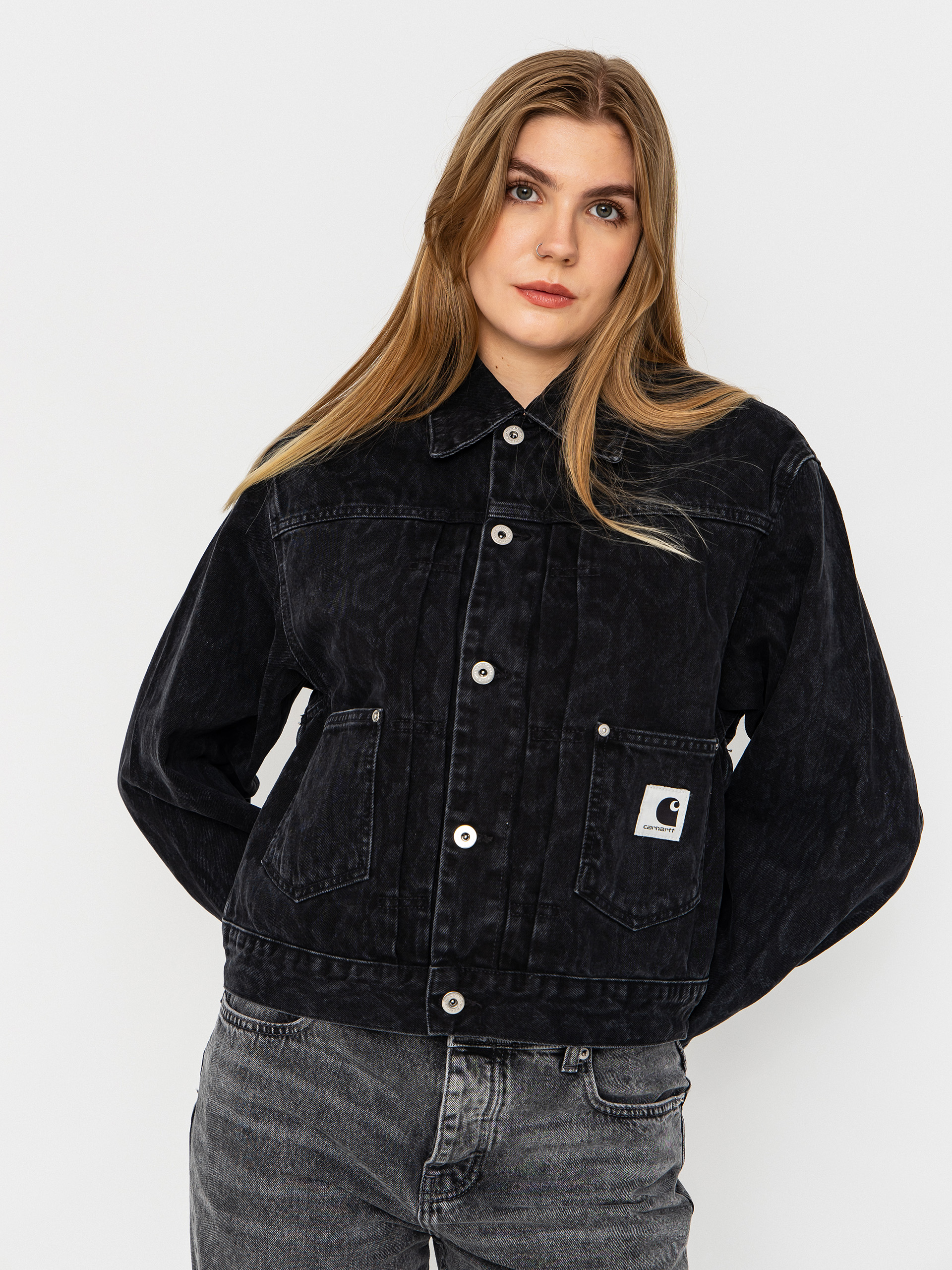 Яке Carhartt WIP Belmar Wmn (snake camo/black)