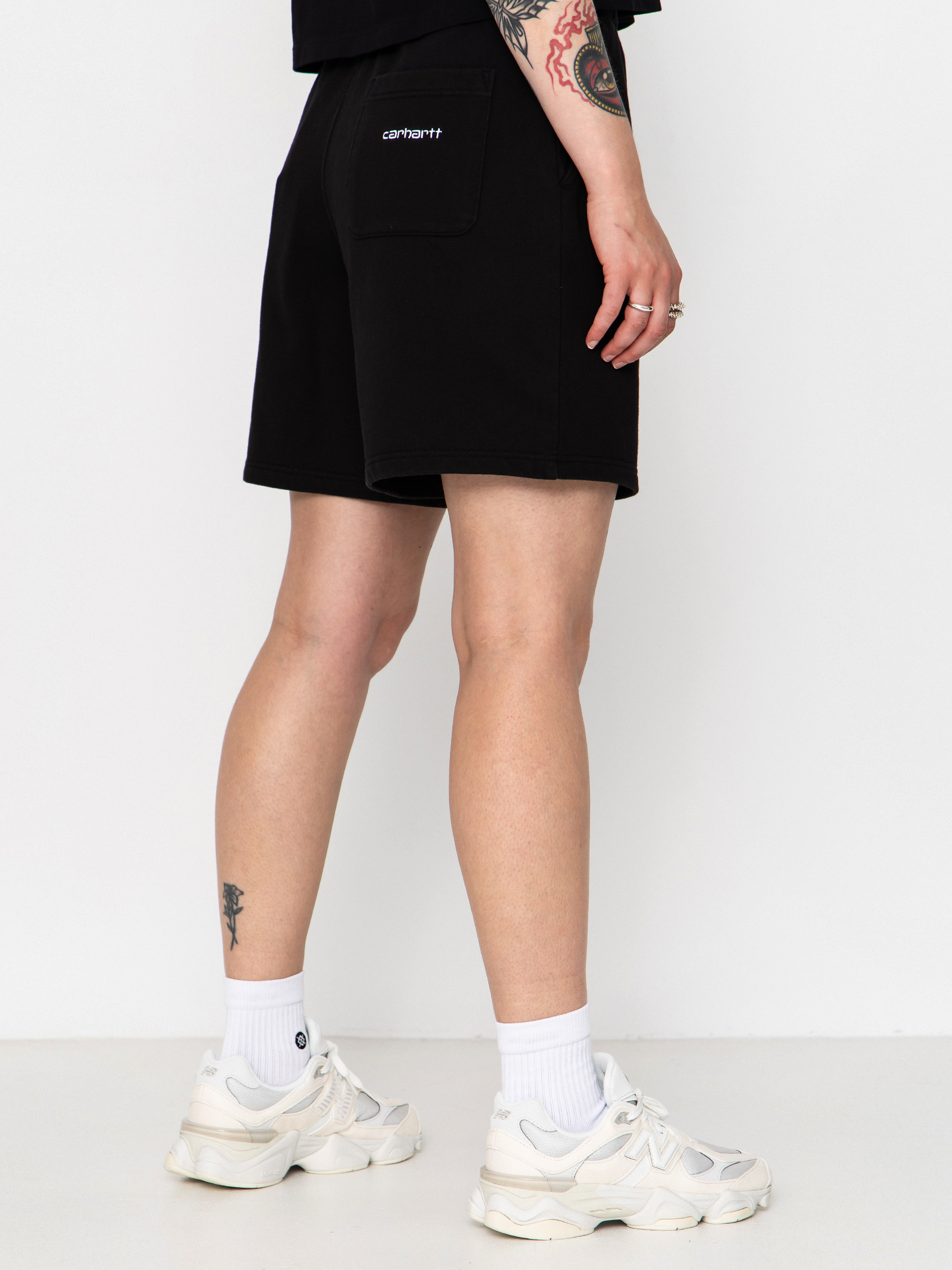 Къси панталони Carhartt WIP Brenta Wmn (black/white)
