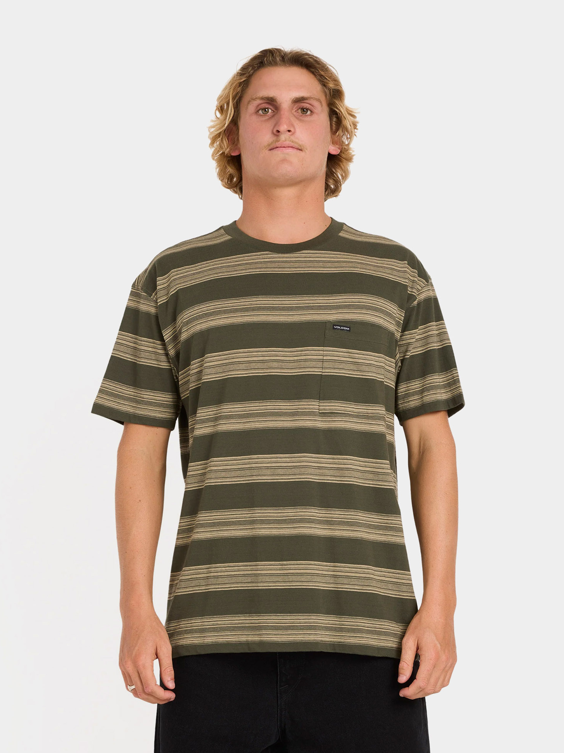 Тениска Volcom Twilight Crew (squadron green)
