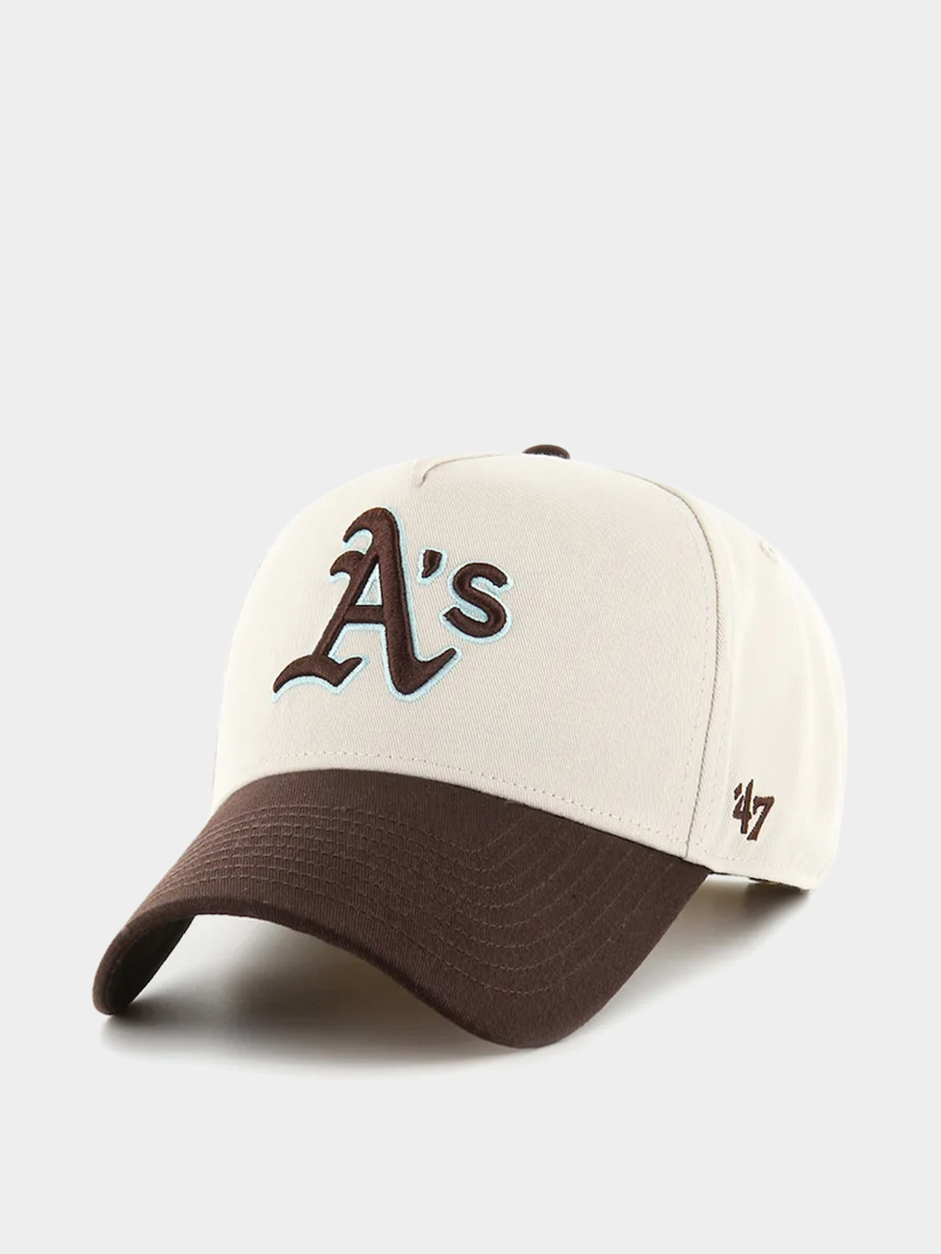 Шапка с козирка 47 Brand MLB Athletics Sure Shot Cotton MVP