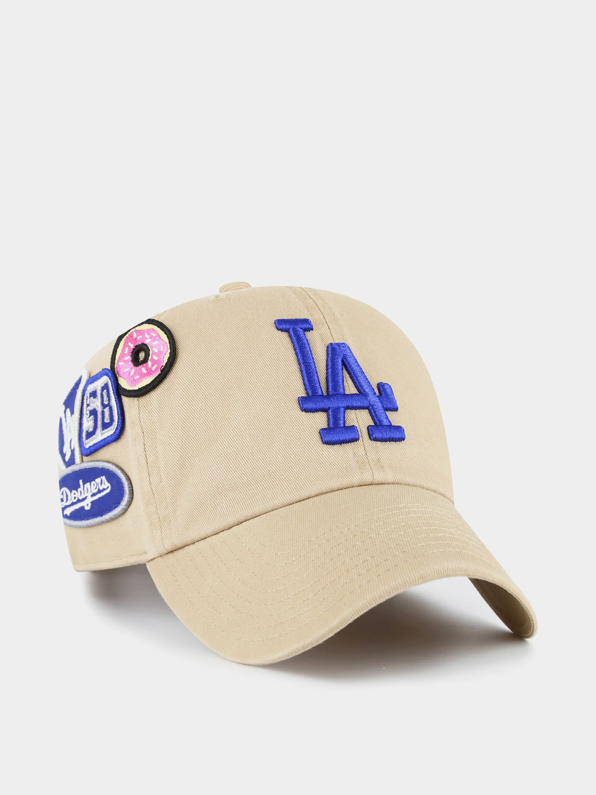 Шапка с козирка 47 Brand MLB LA Dodgers Badges (khaki)