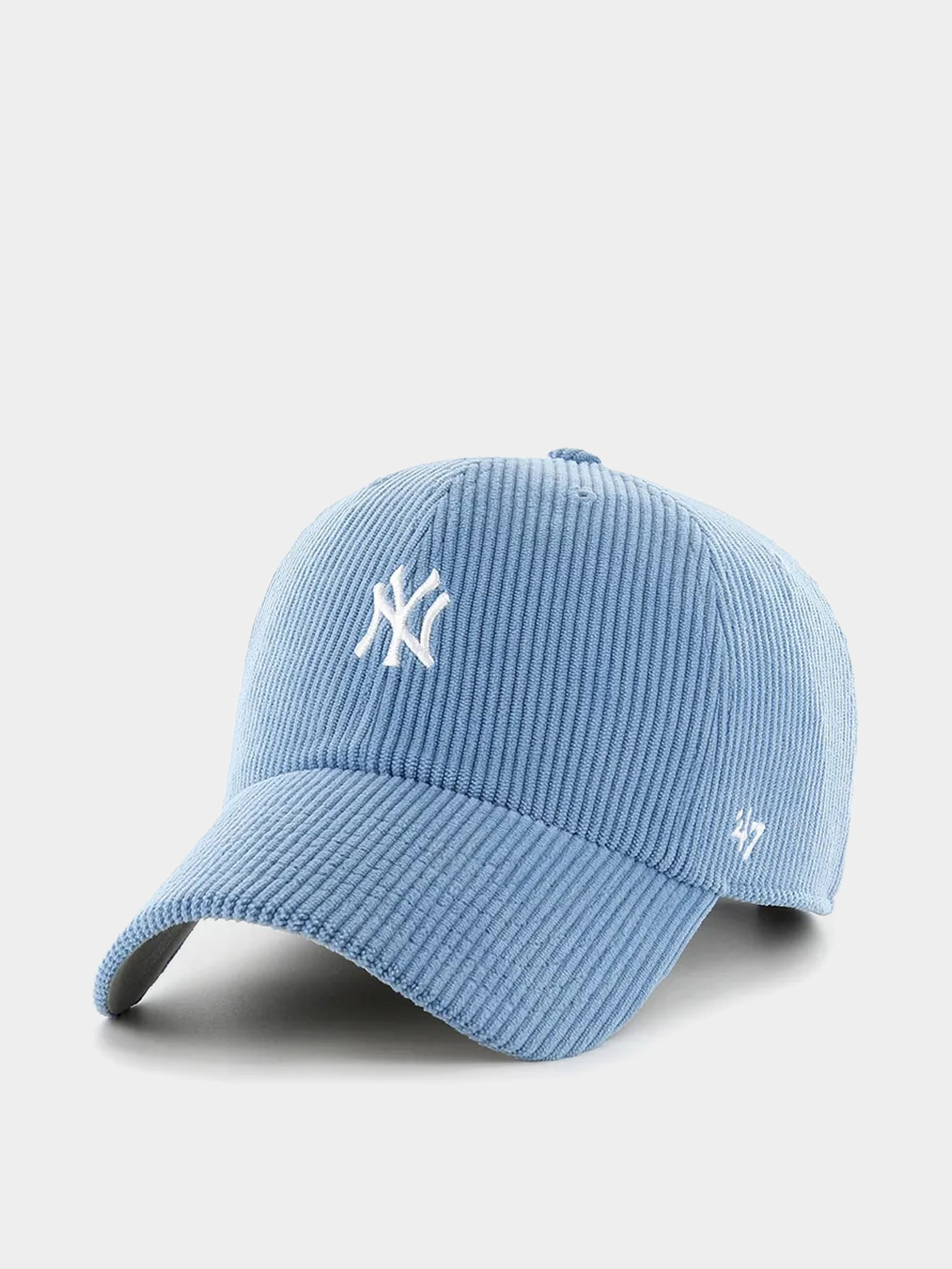 Шапка с козирка 47 Brand MLB New York Yankees Cord Base Runner