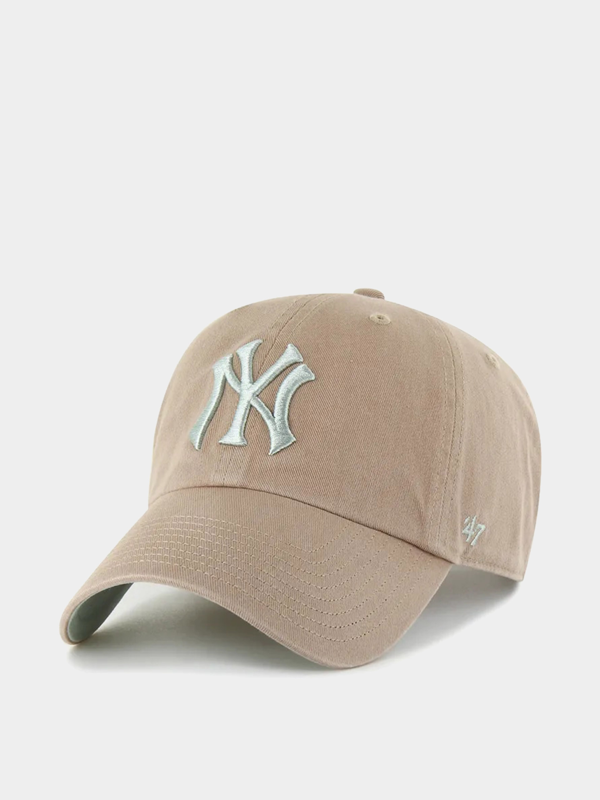Шапка с козирка 47 Brand MLB New York Yankees Ballpark (portabella)
