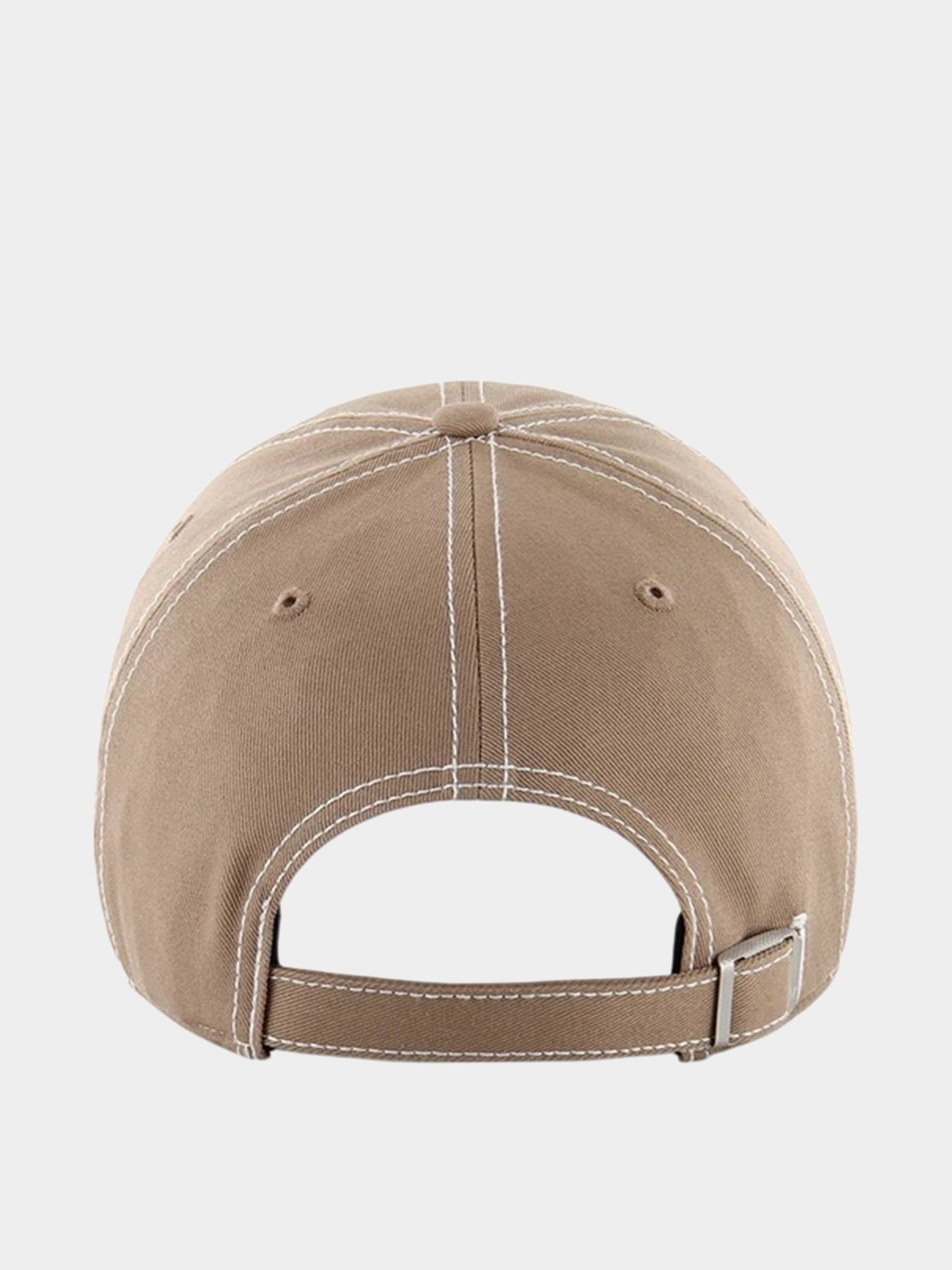 Шапка с козирка 47 Brand MLB New York Yankees Contrast Stitch (portabella)