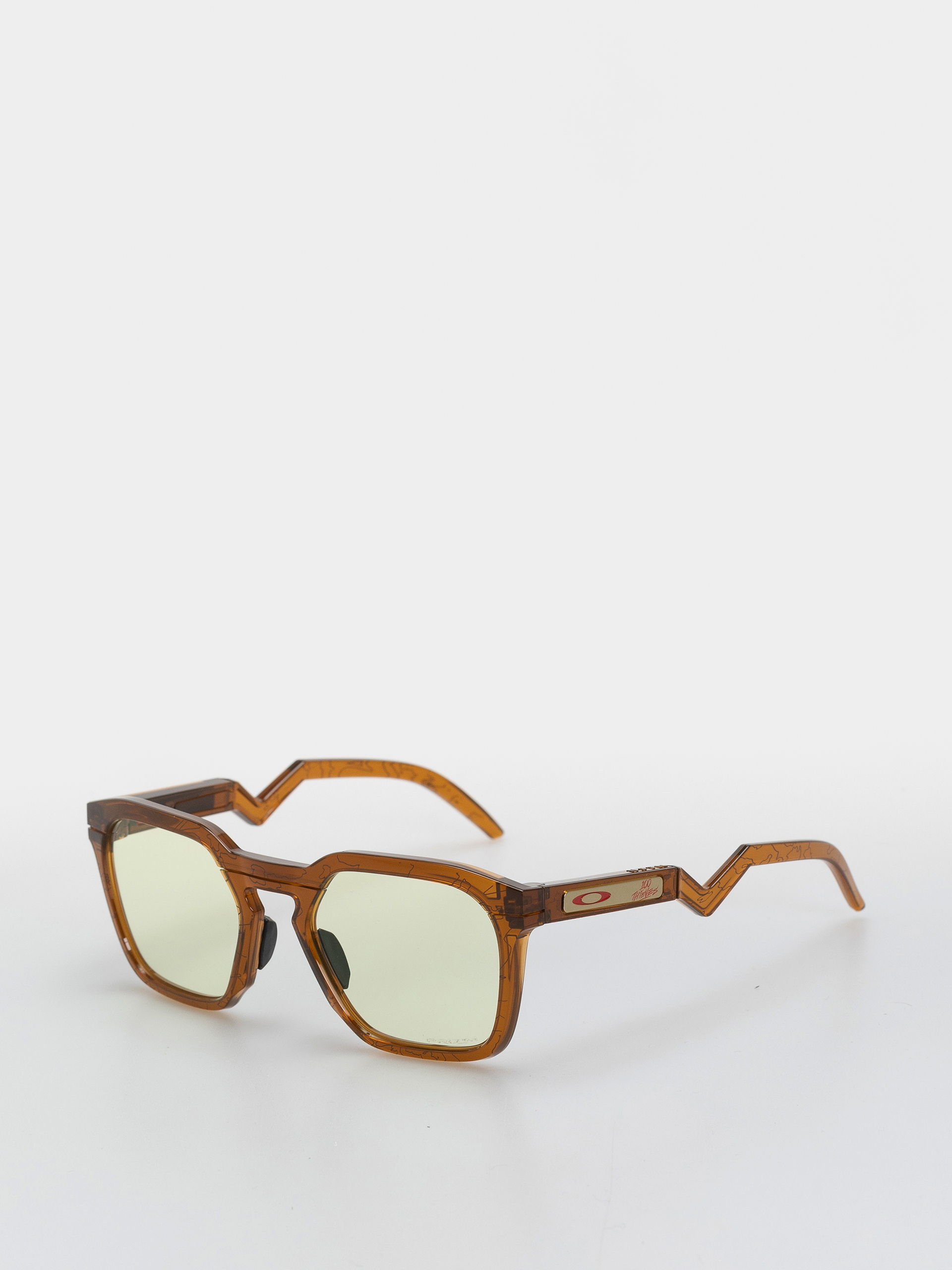 Слънчеви очила Oakley Hstn Sq (100t dark amber/prizm gaming)