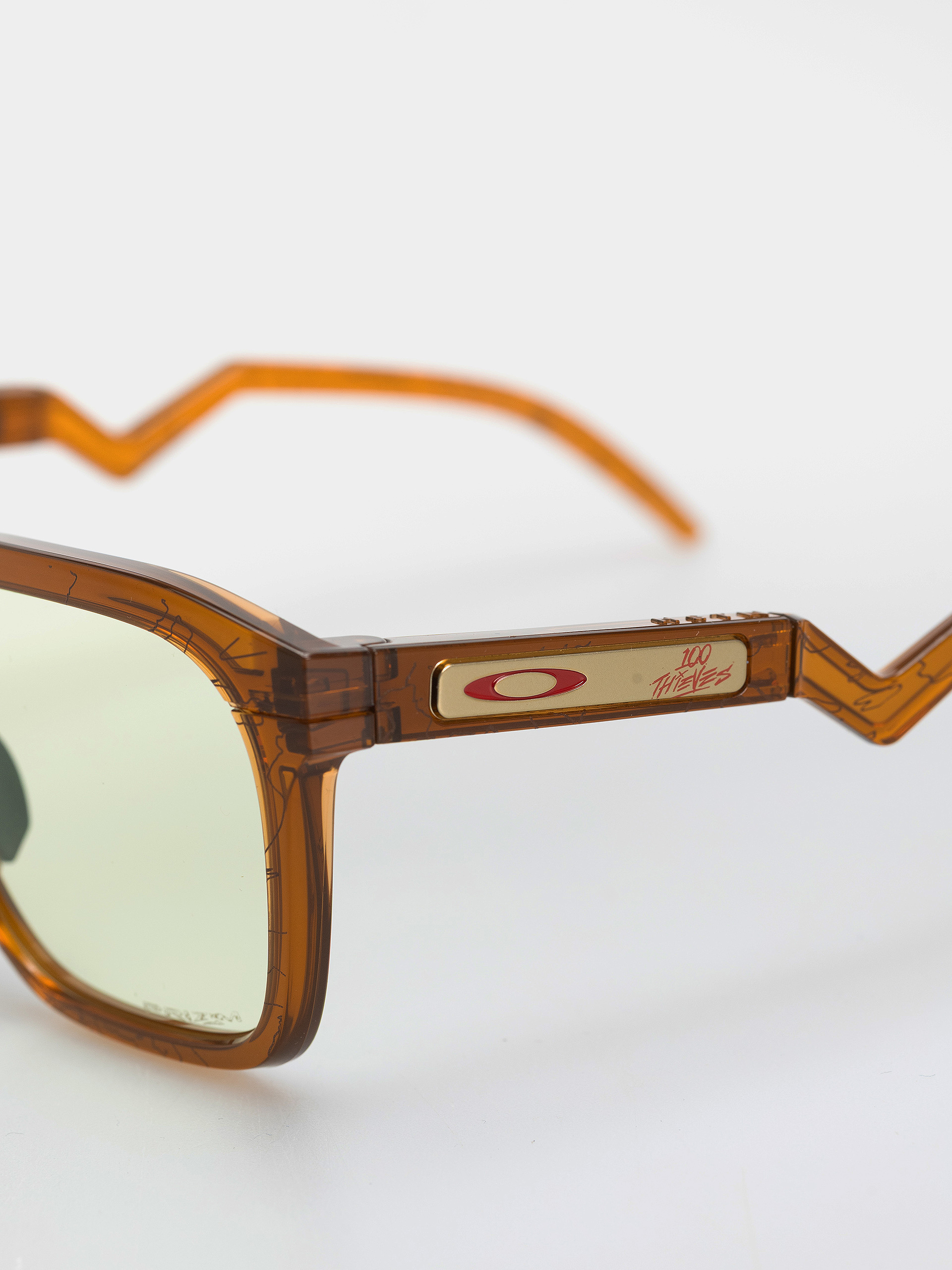Слънчеви очила Oakley Hstn Sq (100t dark amber/prizm gaming)