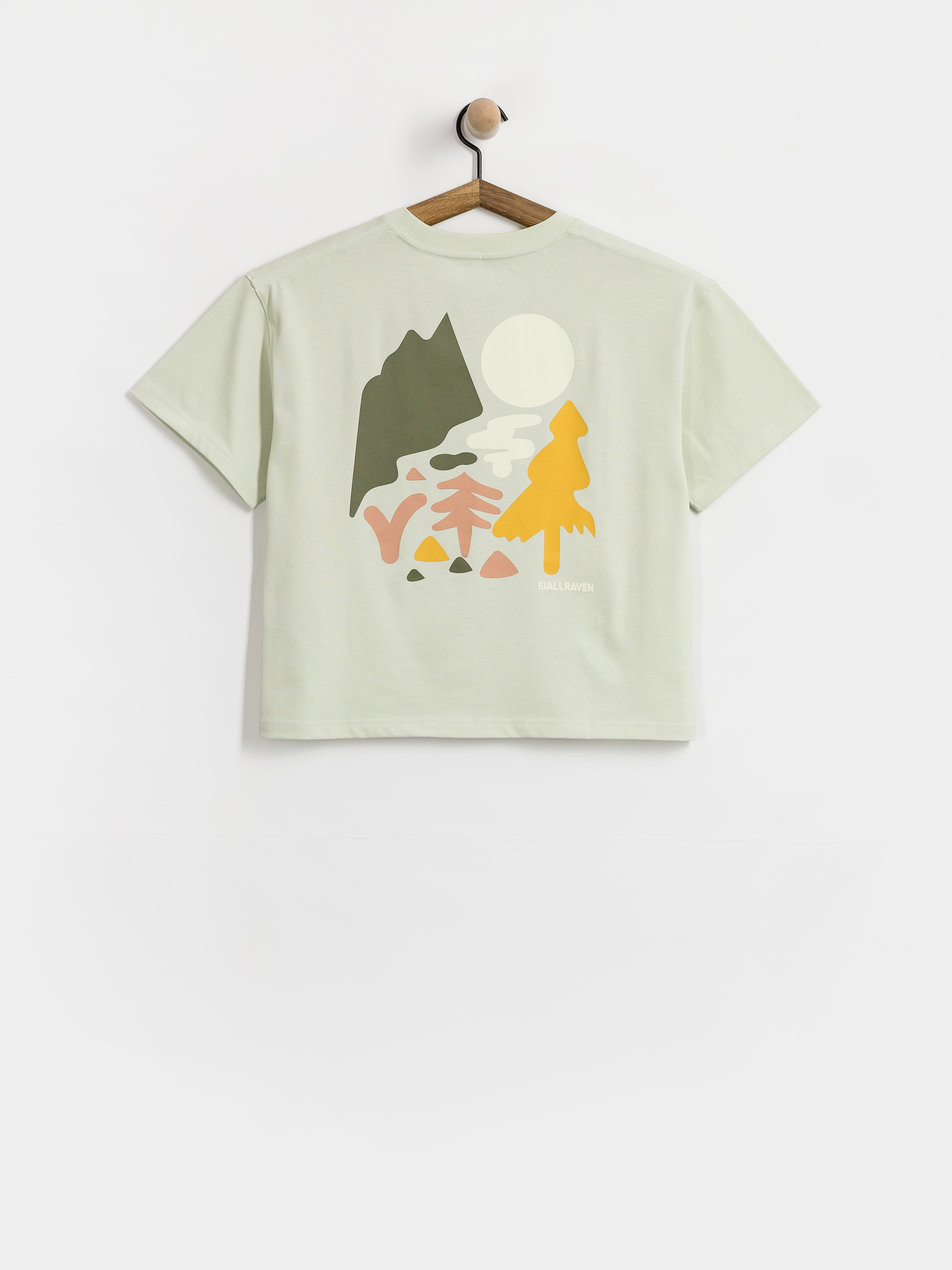 Тениска Fjallraven Forest Walk Wmn (soft jade)