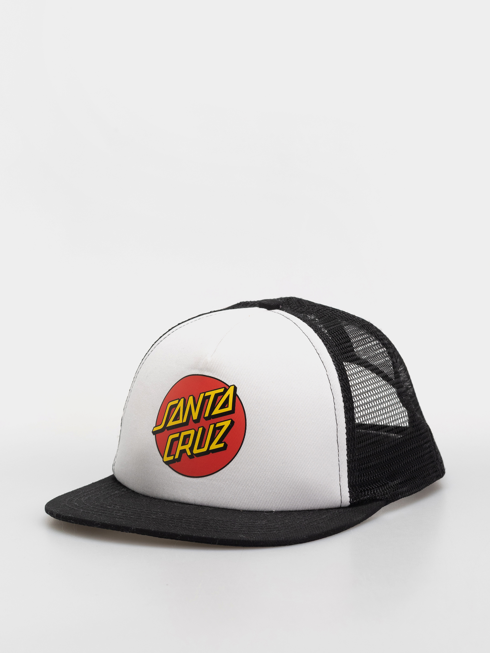 Шапка с козирка Santa Cruz Classic Dot JR (white/black)