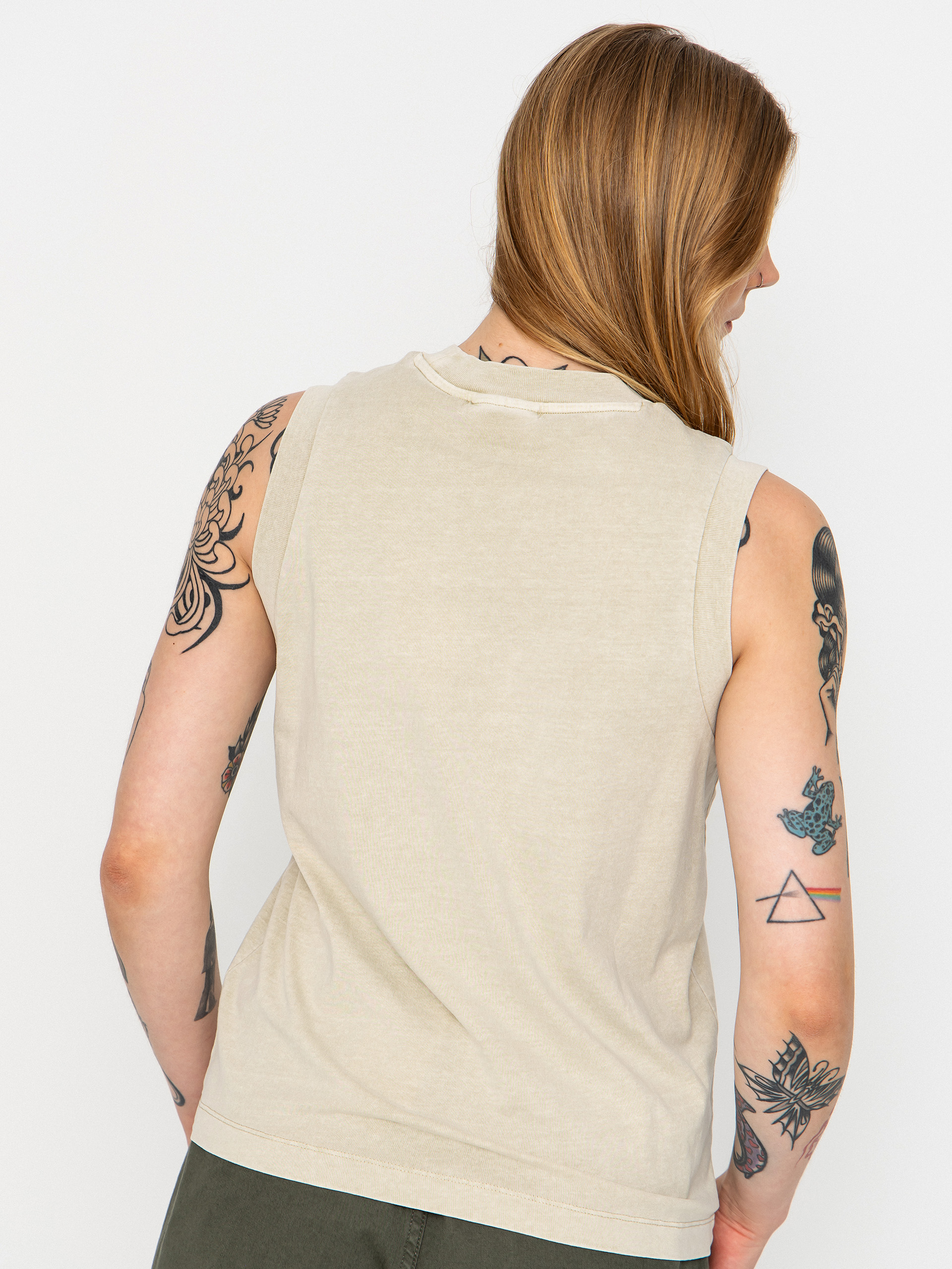 Тениска Carhartt WIP Nelson Wmn (stone)