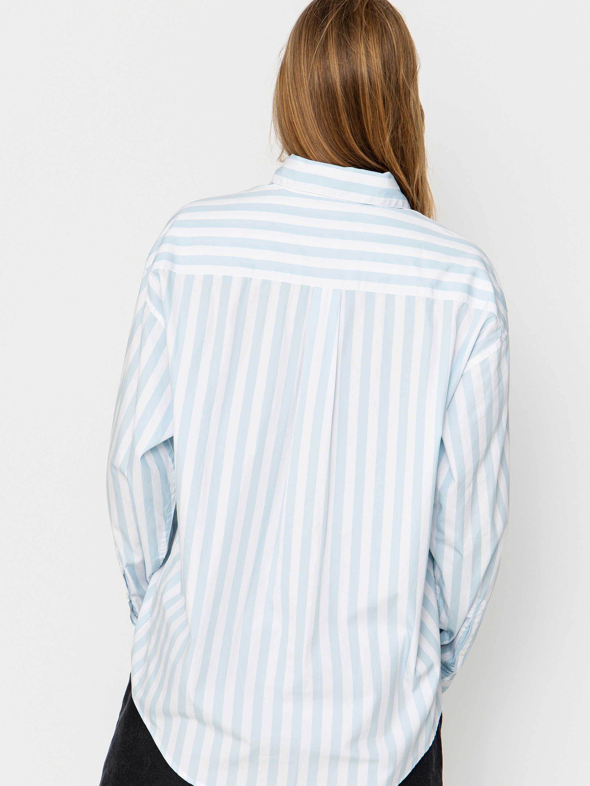 Риза Carhartt WIP Royce Wmn (royce stripe/icaria/white)
