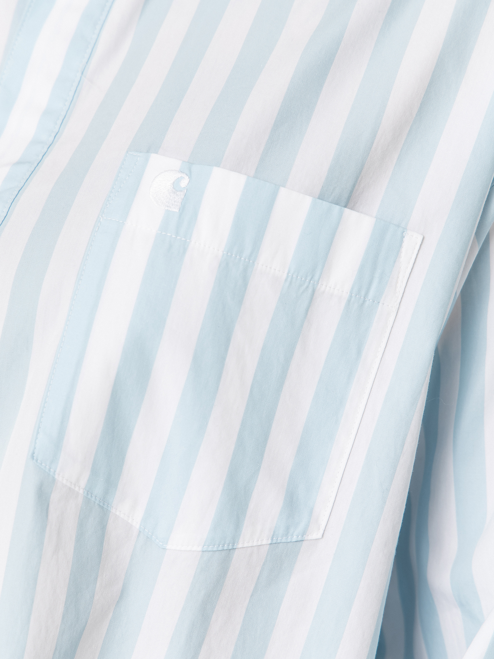 Риза Carhartt WIP Royce Wmn (royce stripe/icaria/white)