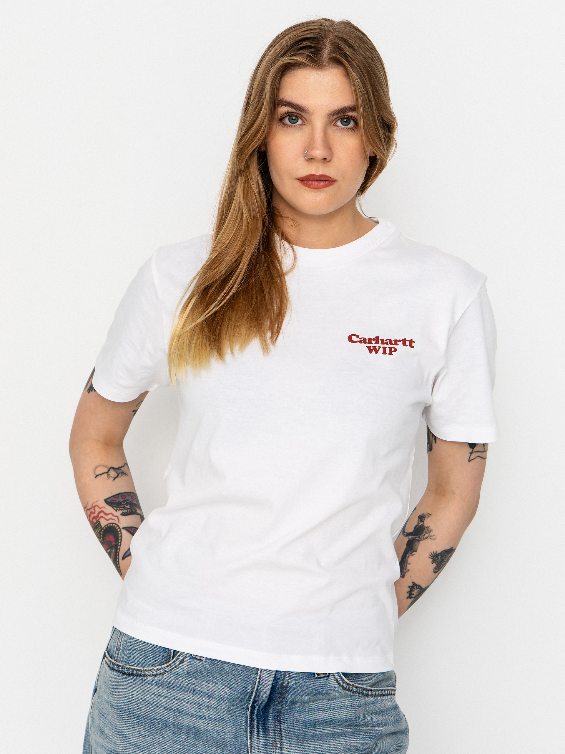 Тениска Carhartt WIP Spoiled Wmn (white)