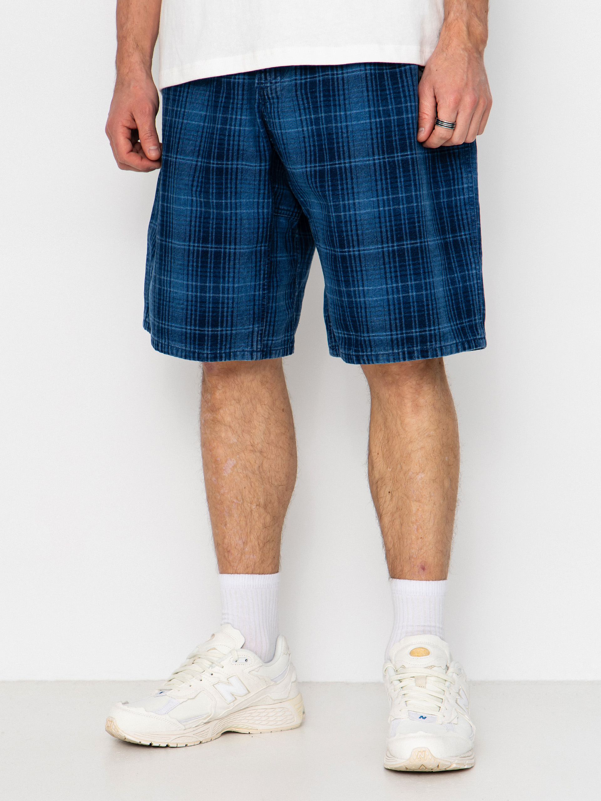 Къси панталони Gramicci Lagoon Short Denim Plaid (ind check pla)