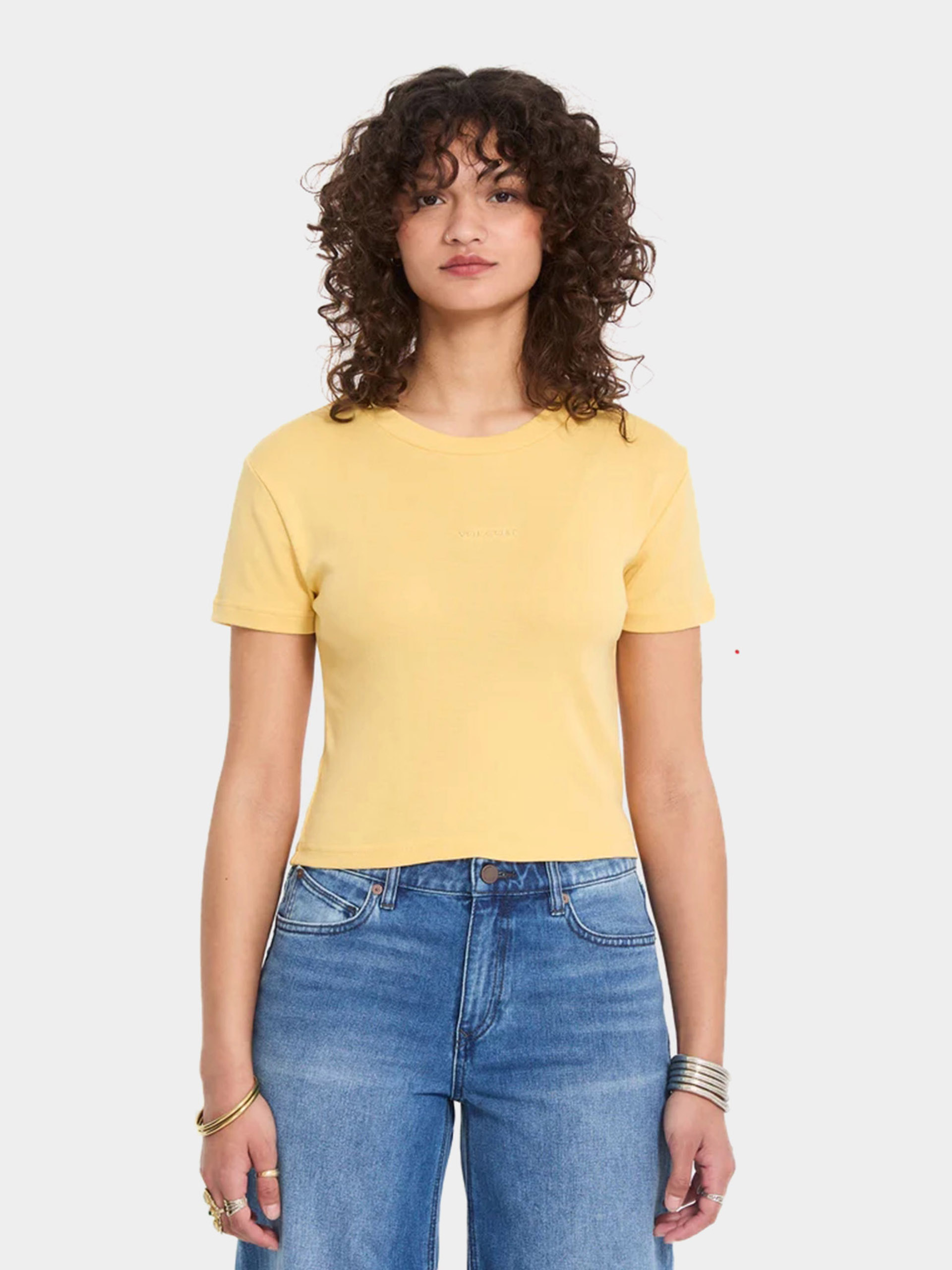 Тениска Volcom Volcomstone Tight Crop Wmn