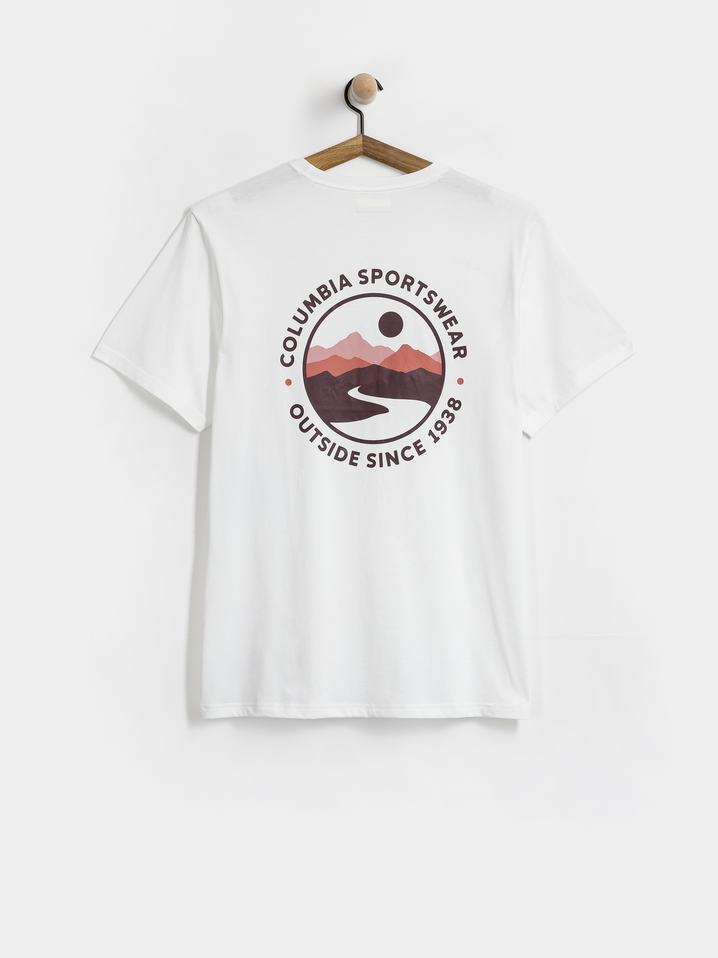 Тениска Columbia CSC Outdoor Back Graphic (white/scoped view)