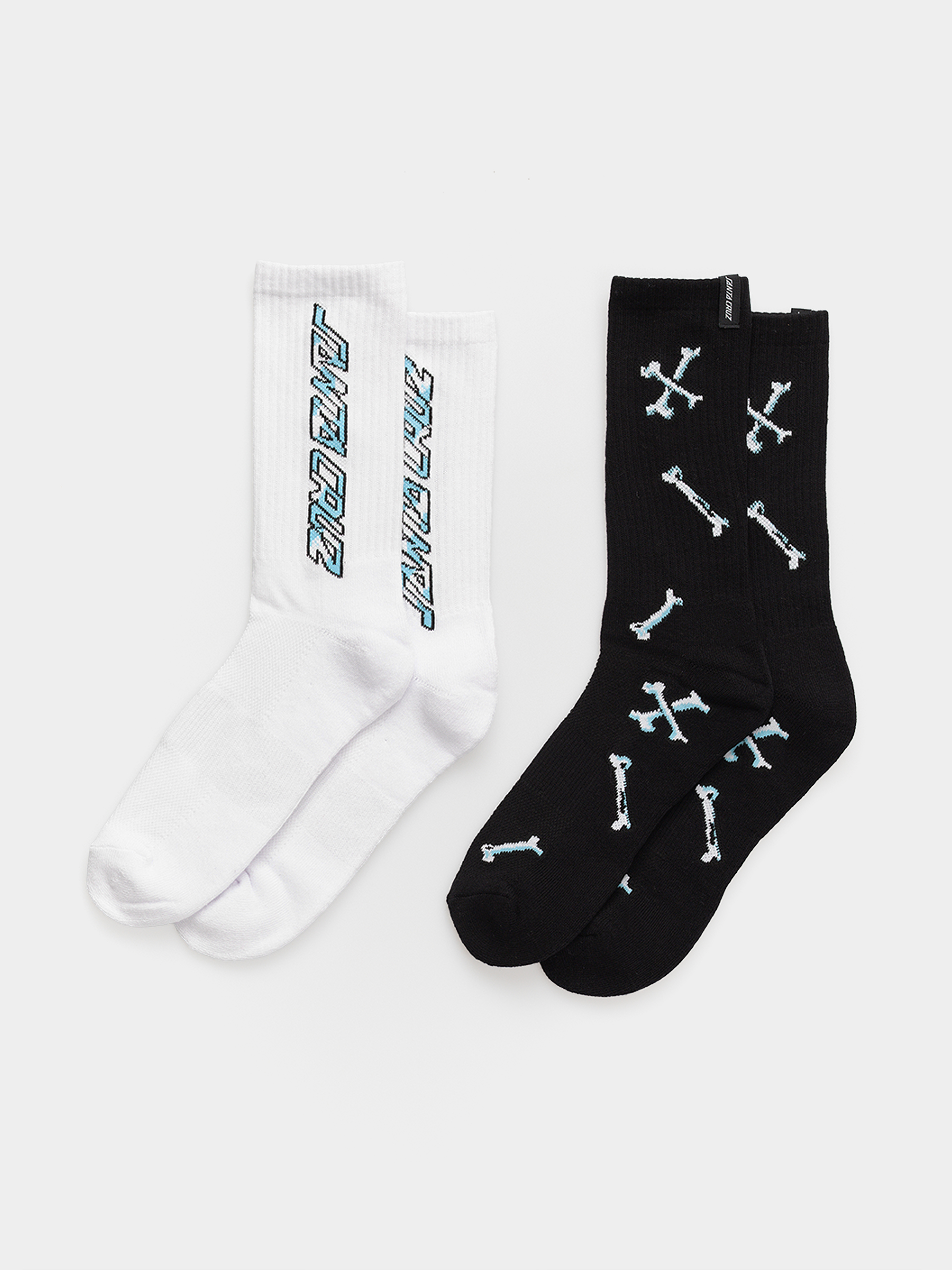 Чорапи Santa Cruz Salba Bones 2pk