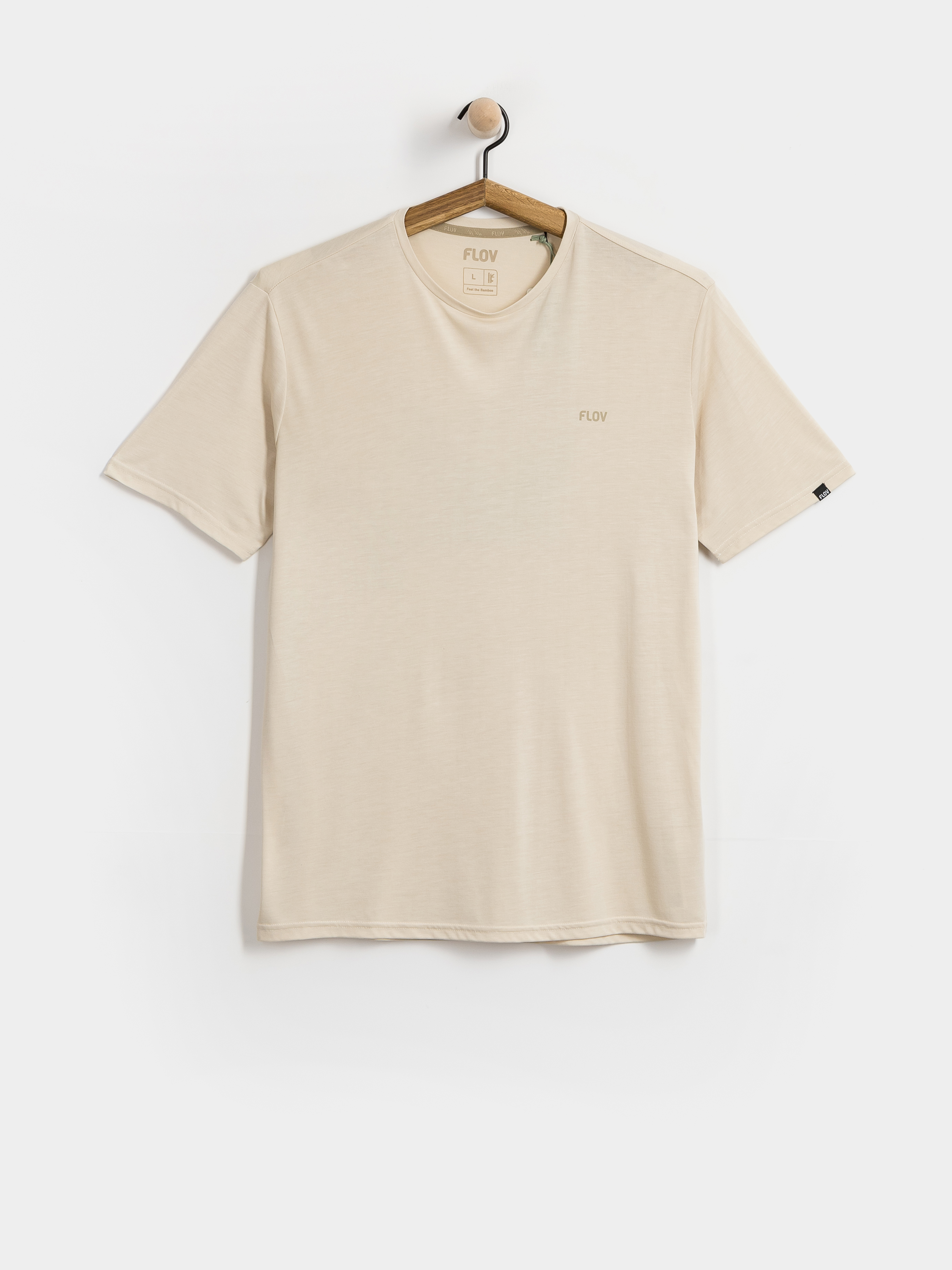 Тениска FLOV Timberon (beige/olive)