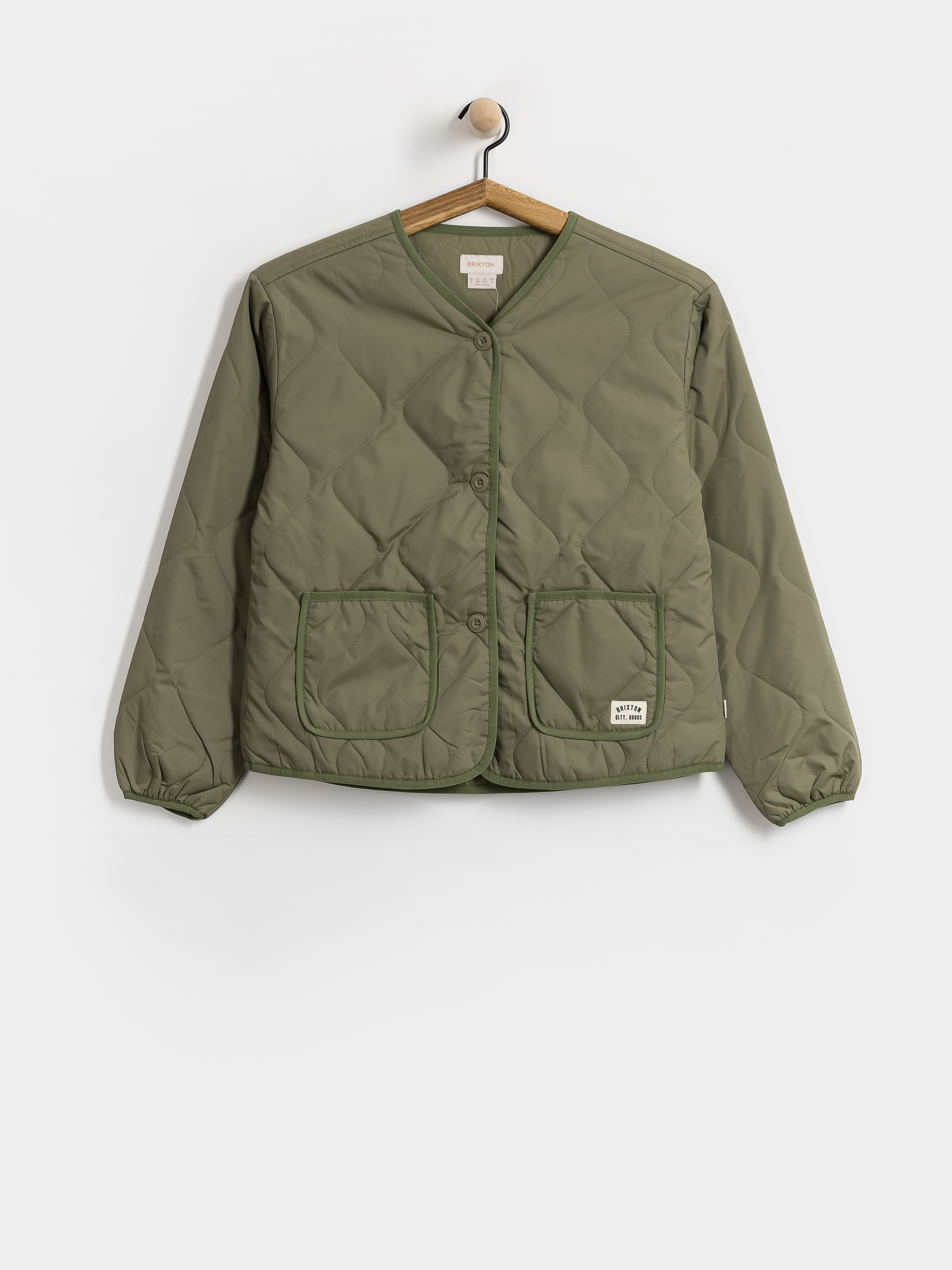 Яке Brixton Delilah Quilted Wmn (olive surplus)