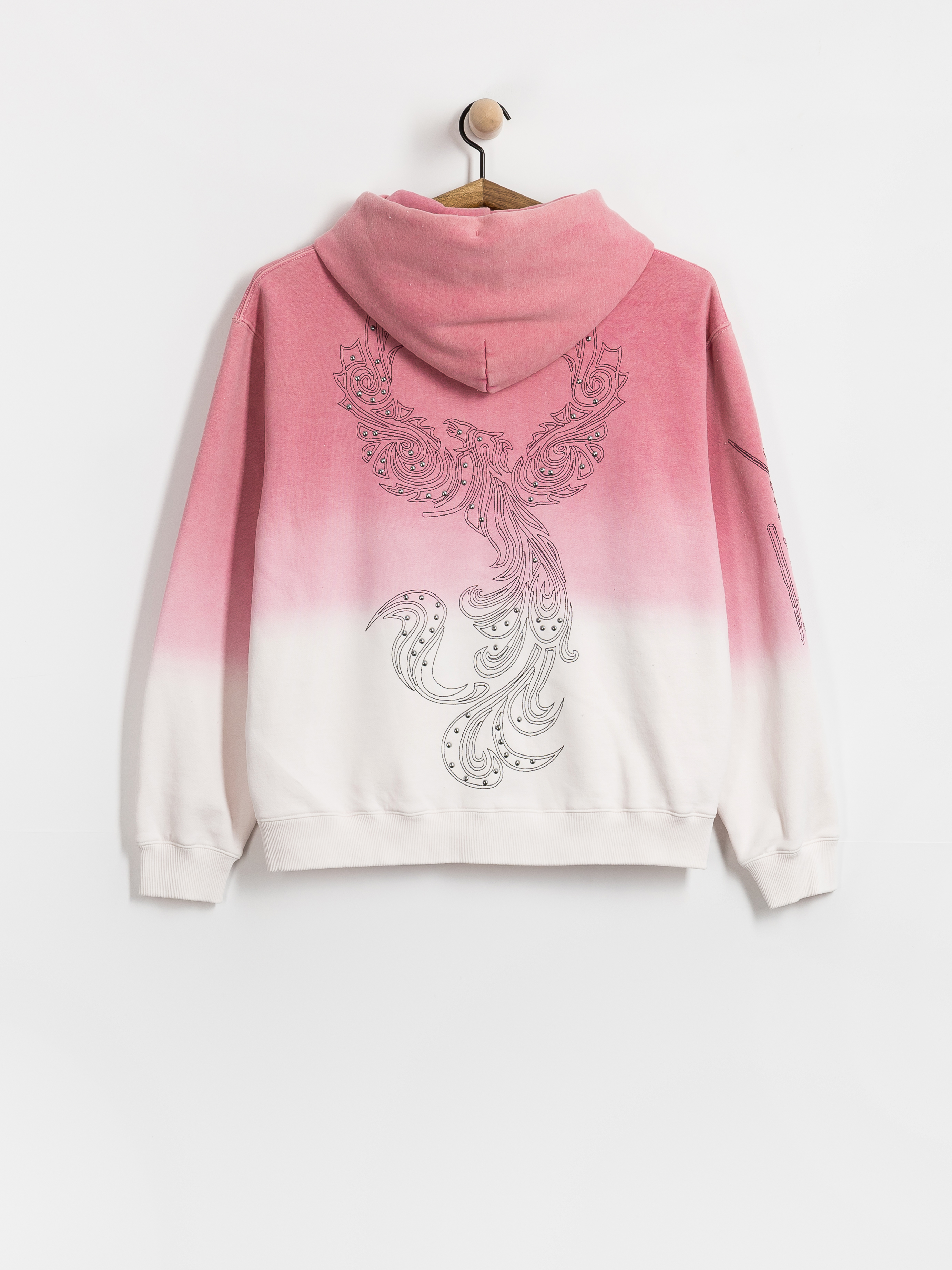 Суитшърт с качулка Yardsale Ombre ZHD (pink)