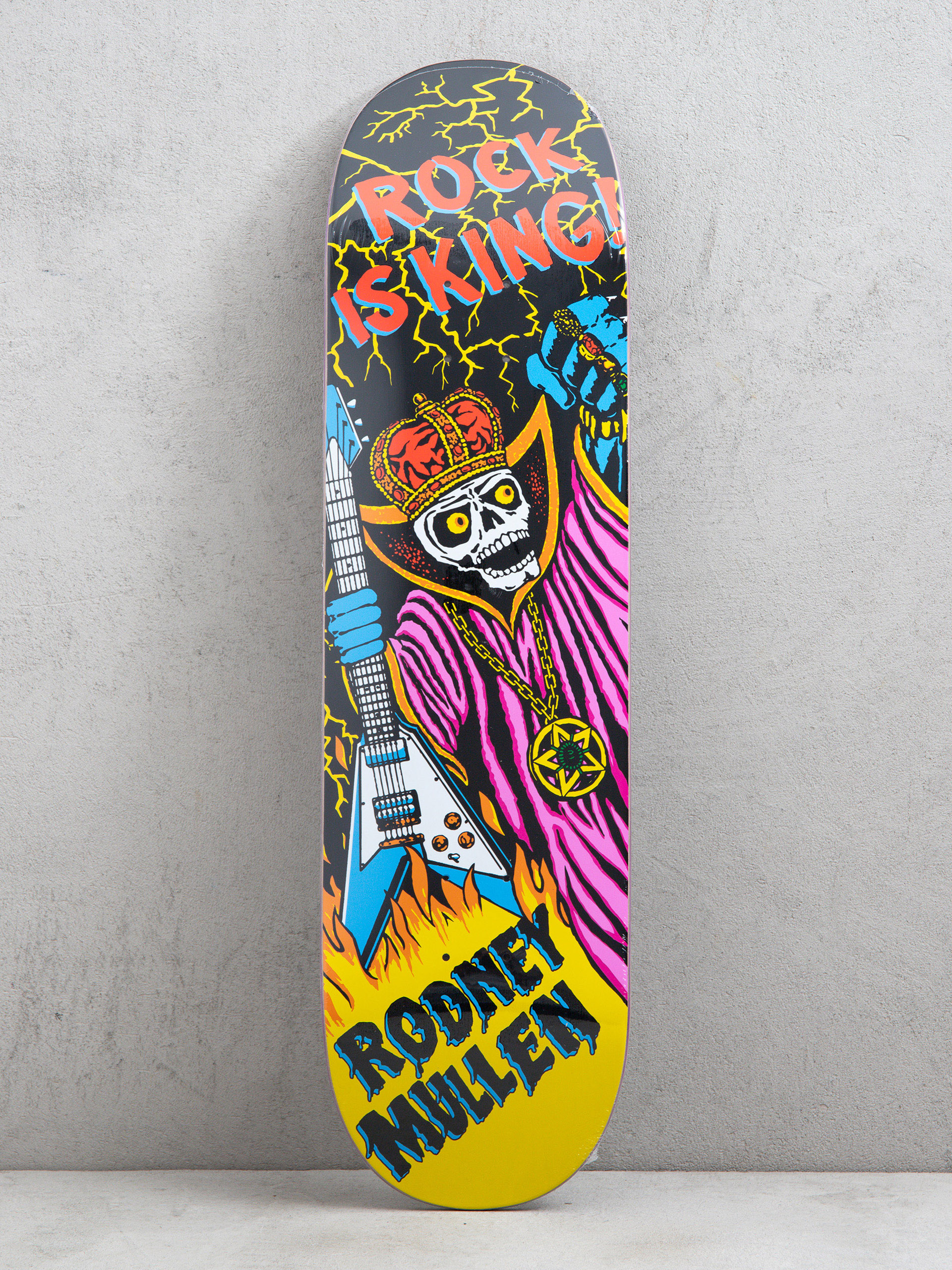 Дъска World Industries Rodney Mullen Rock is King Popsicle (black)