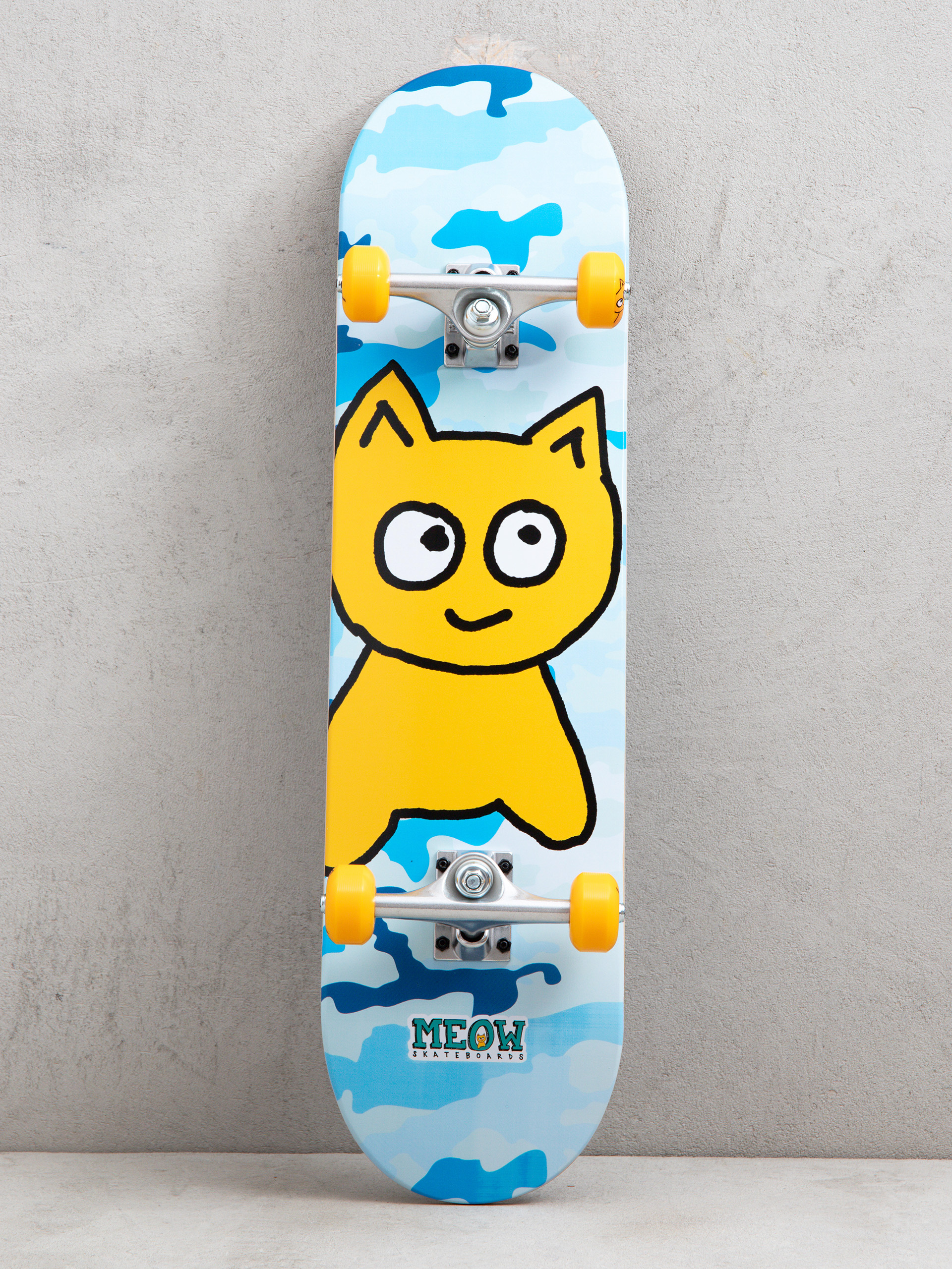 u0421u043au0435u0439u0442u0431u043eu0440u0434 Meow Skateboards Big Cat (camo blue)